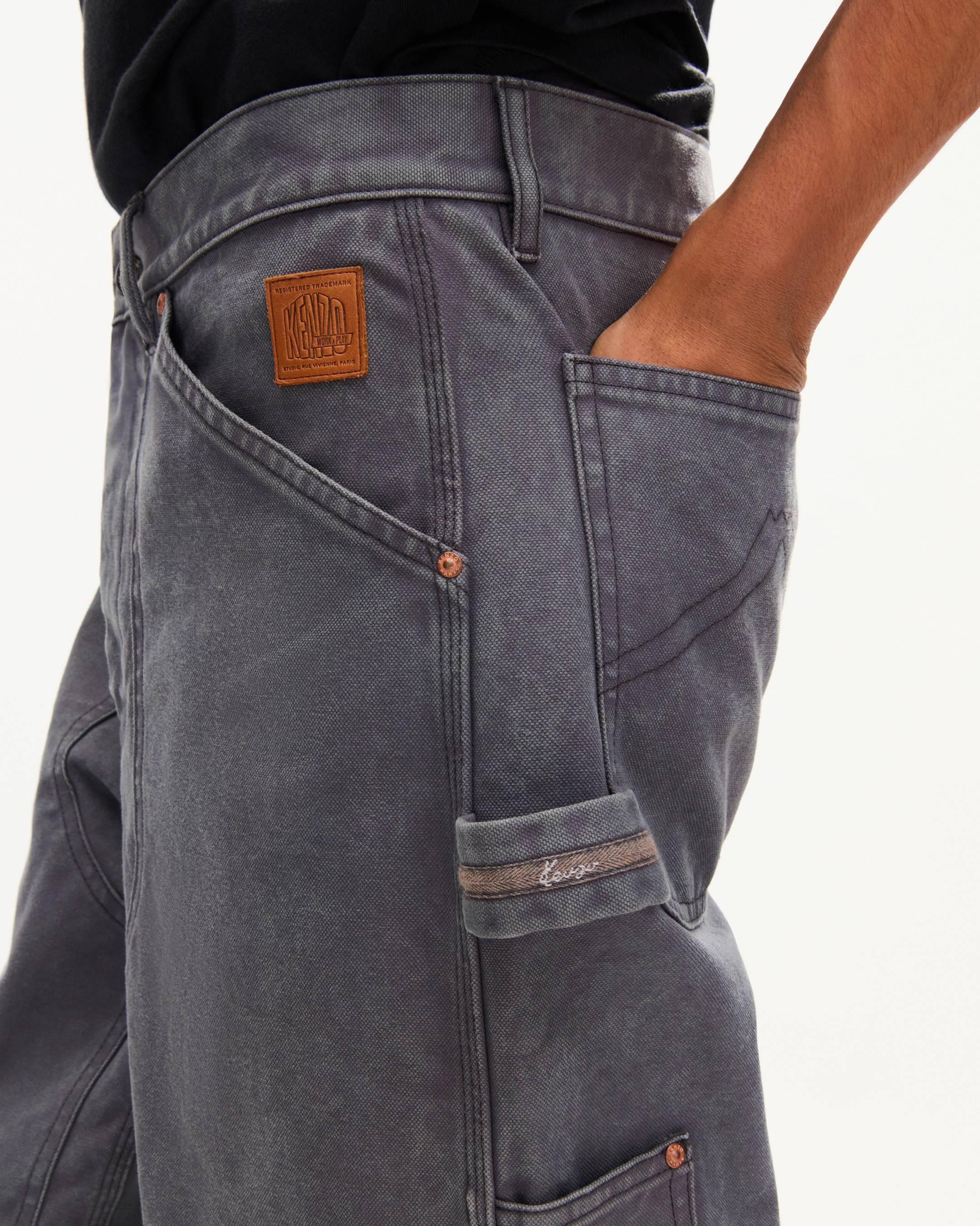 'KENZO Work And Play' loose carpenter pants