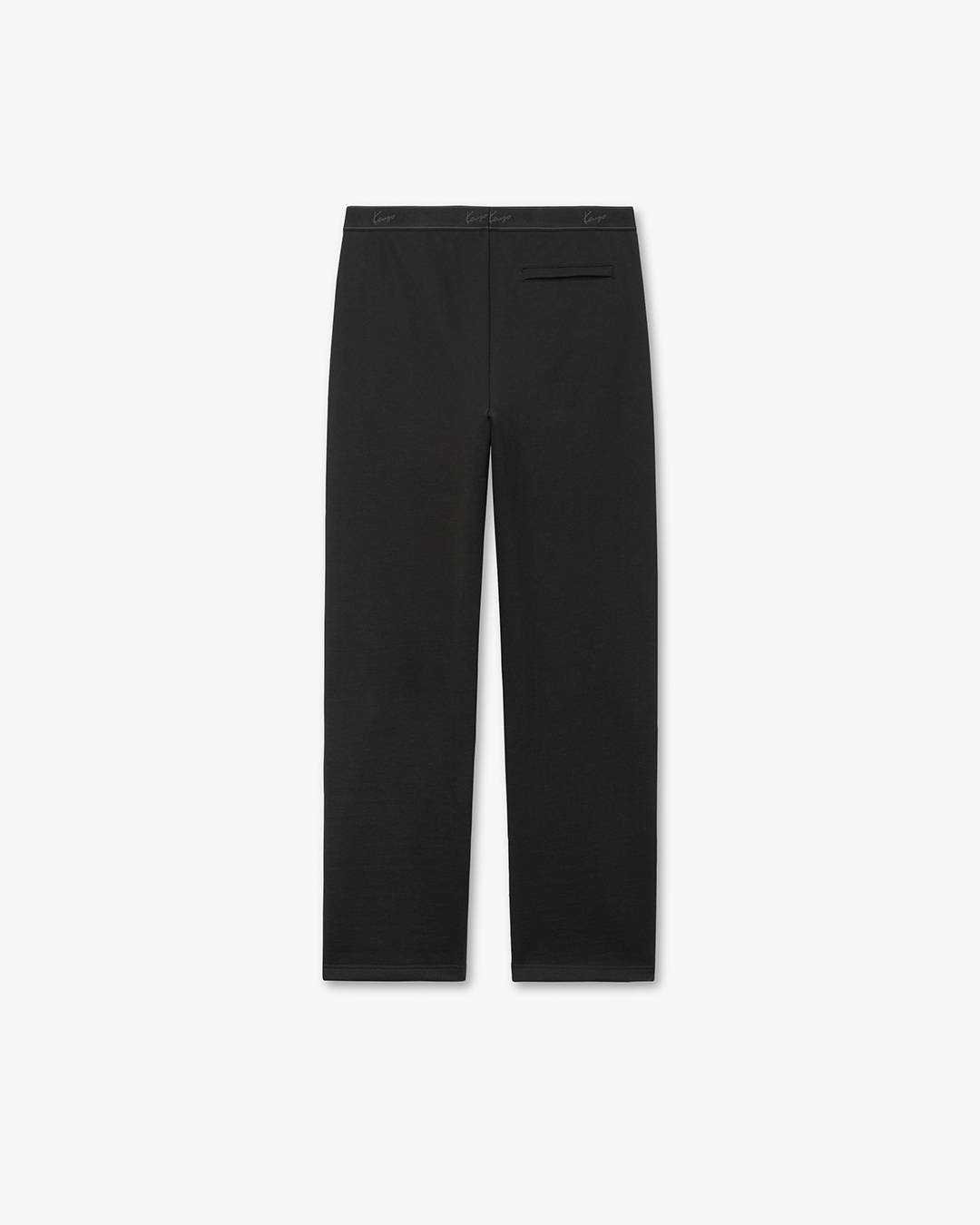 Pantalon droit &eacute;lastiqu&eacute; &agrave; la taille 'KENZO Signature'
