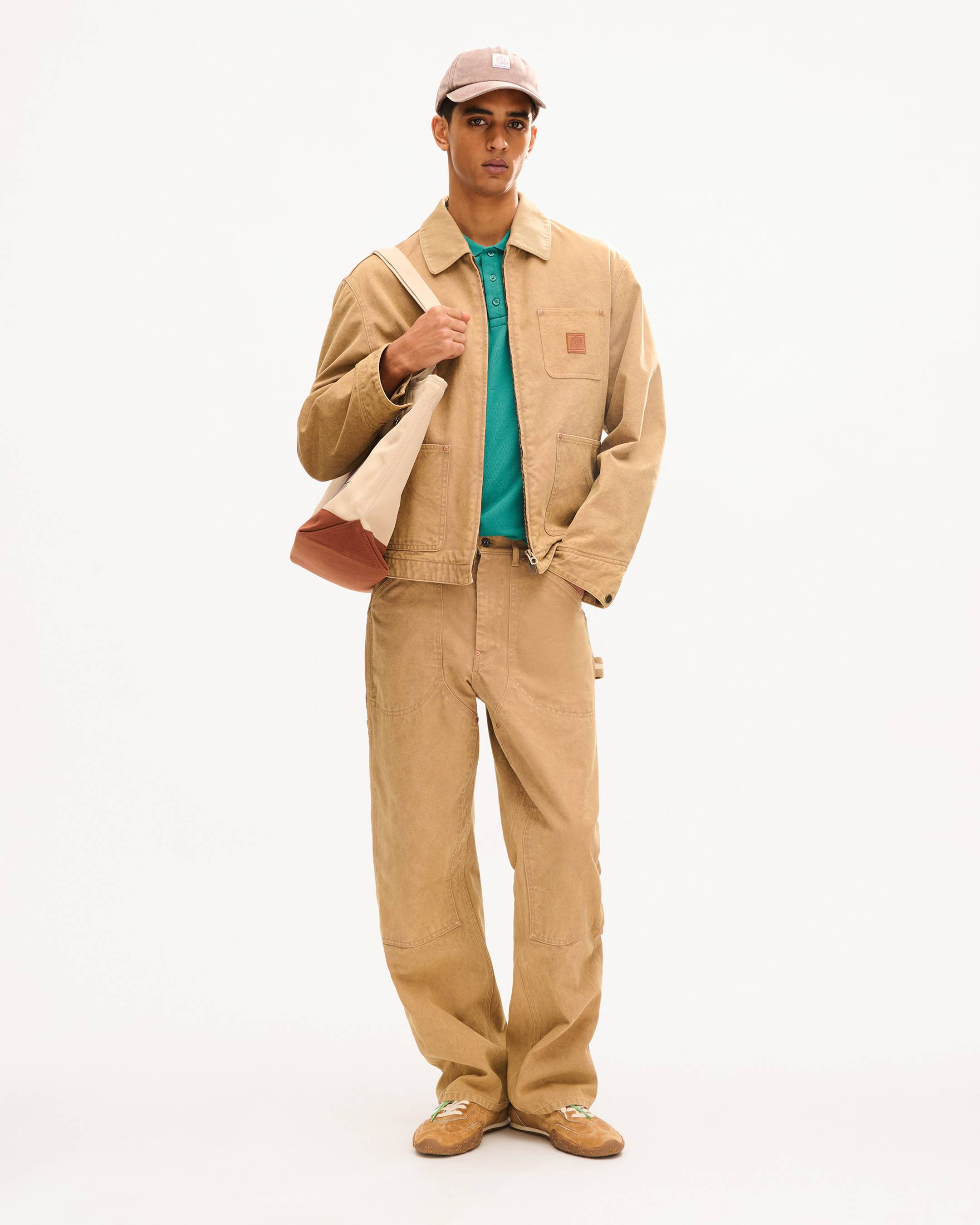 'KENZO Work And Play' slim polo in cotton