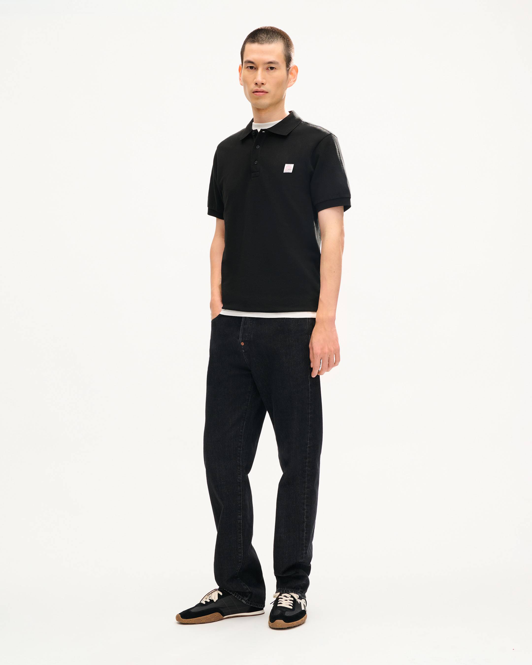 'KENZO Work And Play' slim polo in cotton