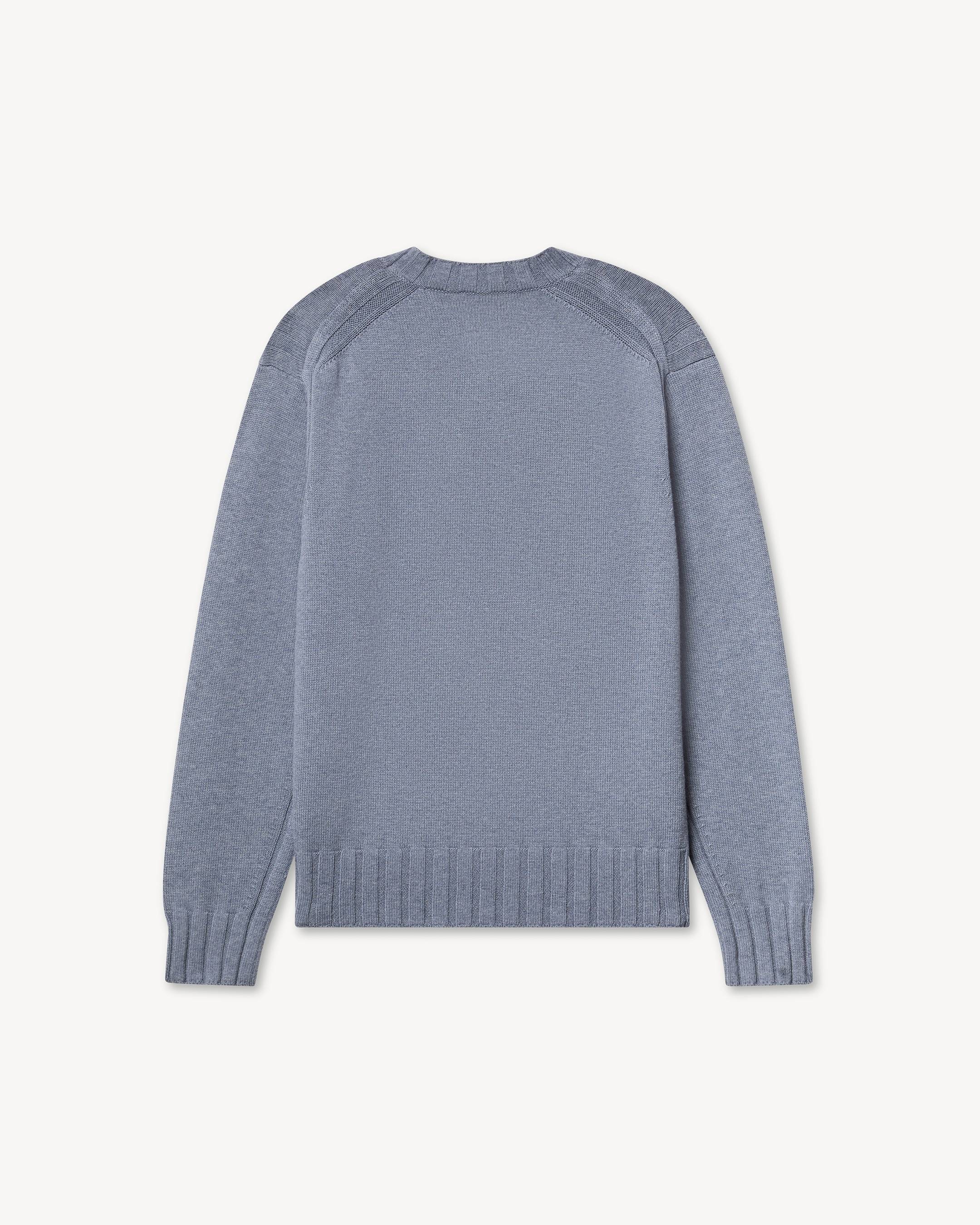 'KENZO Work And Play' embroidered jumper in wool and cotton
