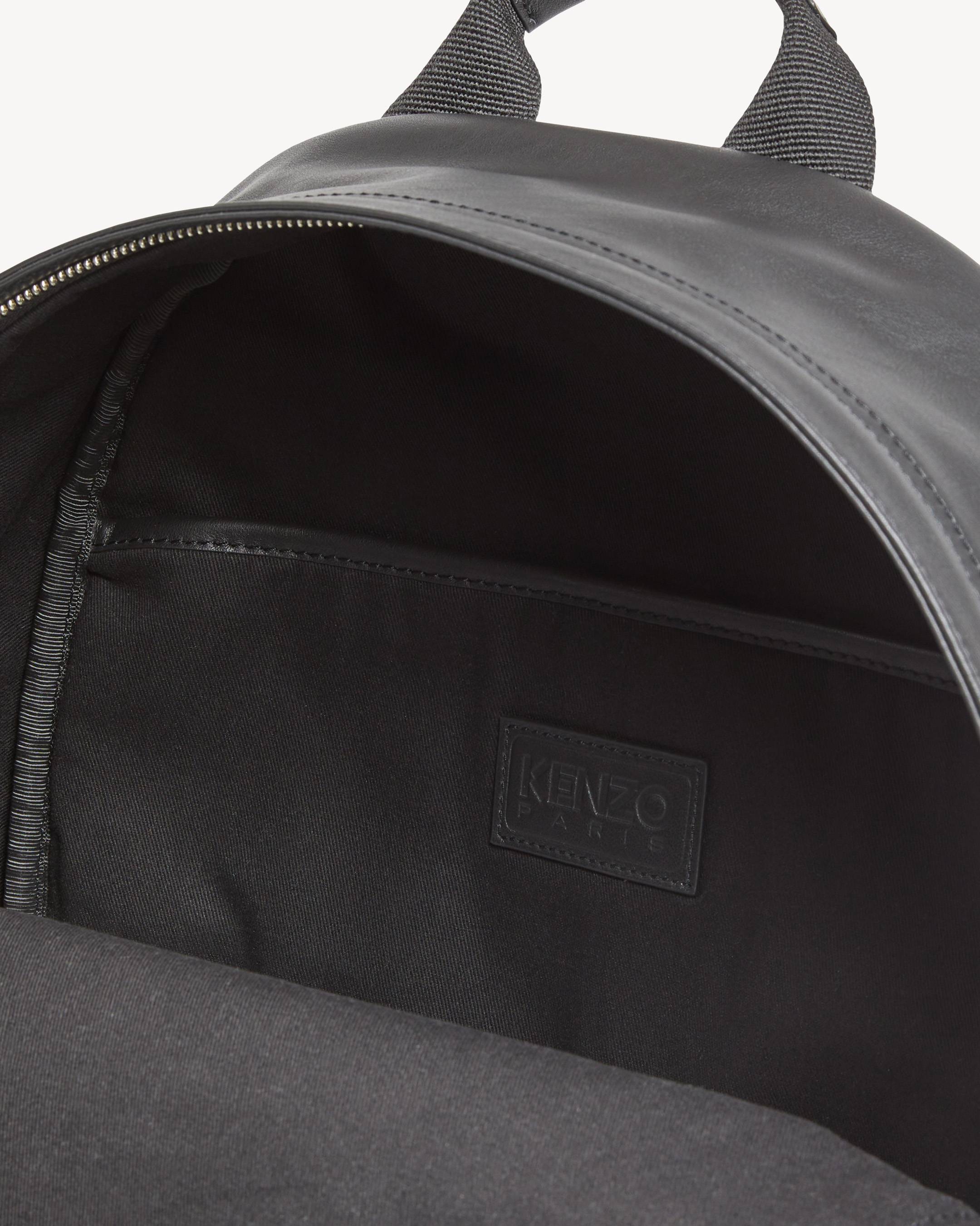 'Kenzogram' backpack in leather