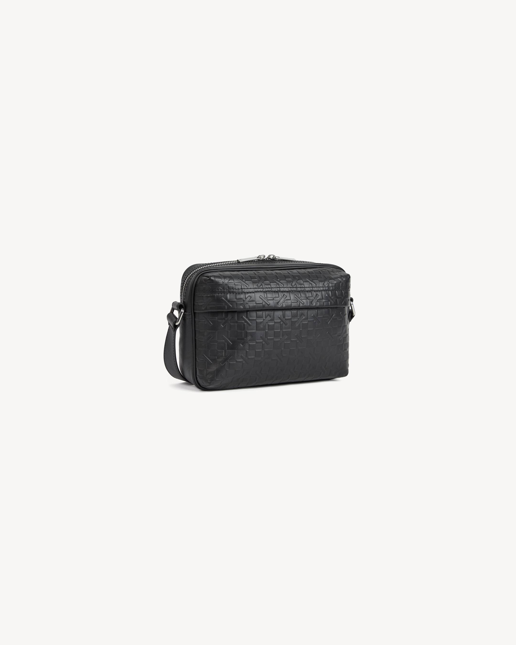 'Kenzogram' crossbody bag in leather