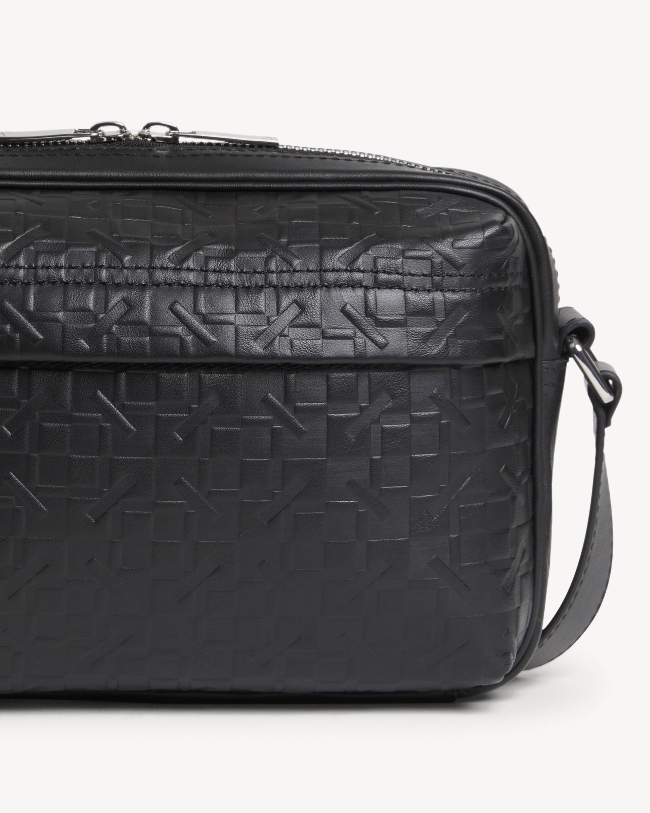 'Kenzogram' crossbody bag in leather