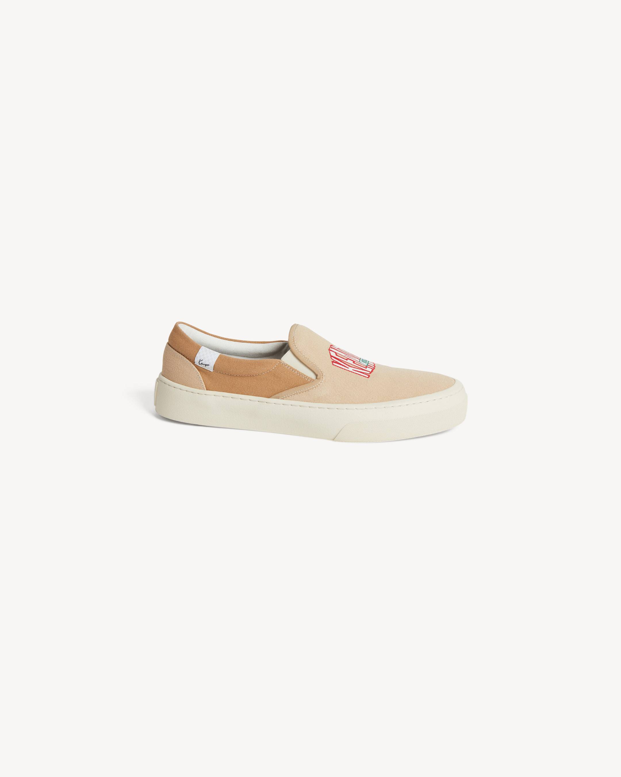 'KENZO Skate' slip on sneakers in canvas