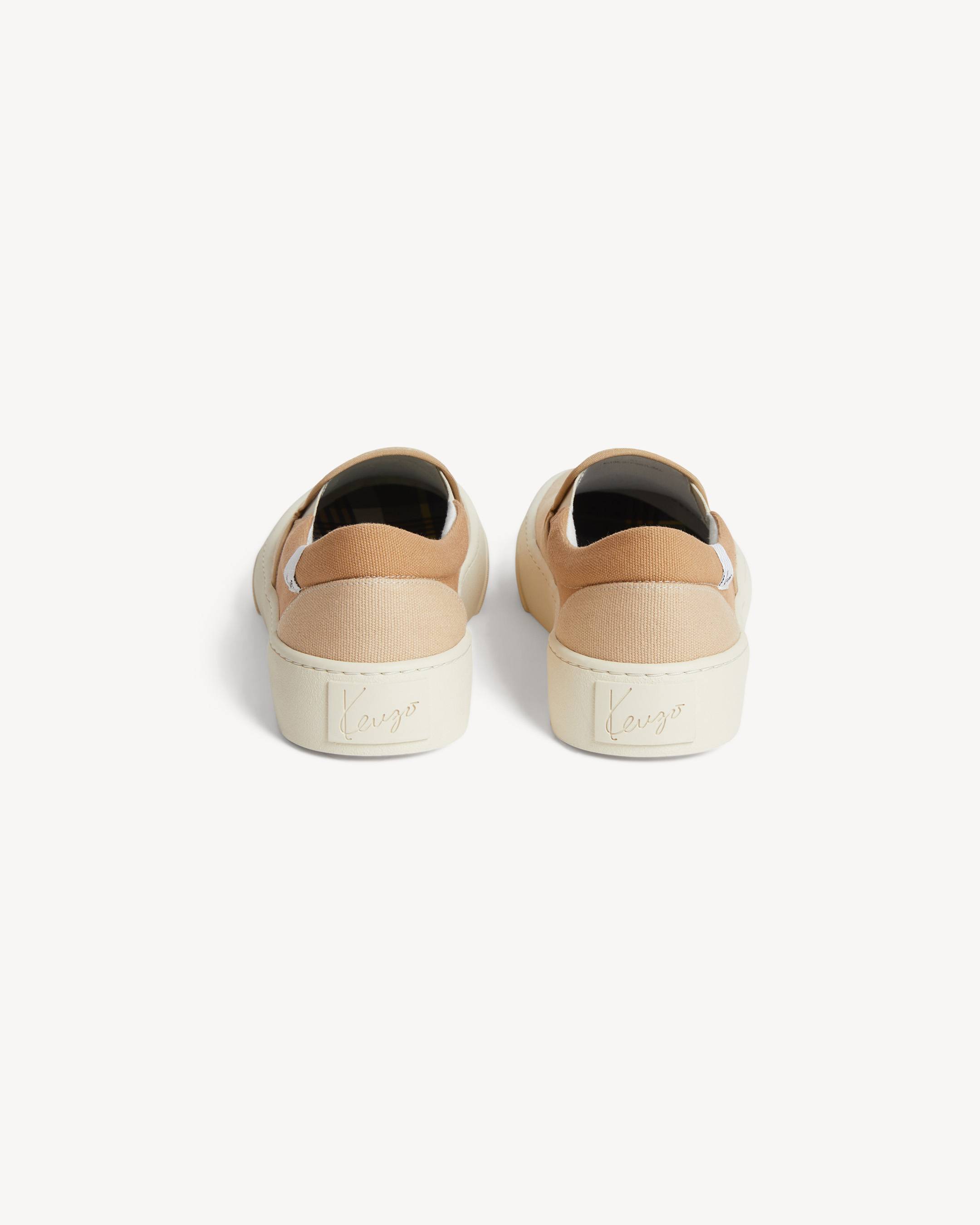 'KENZO Skate' slip on sneakers in canvas