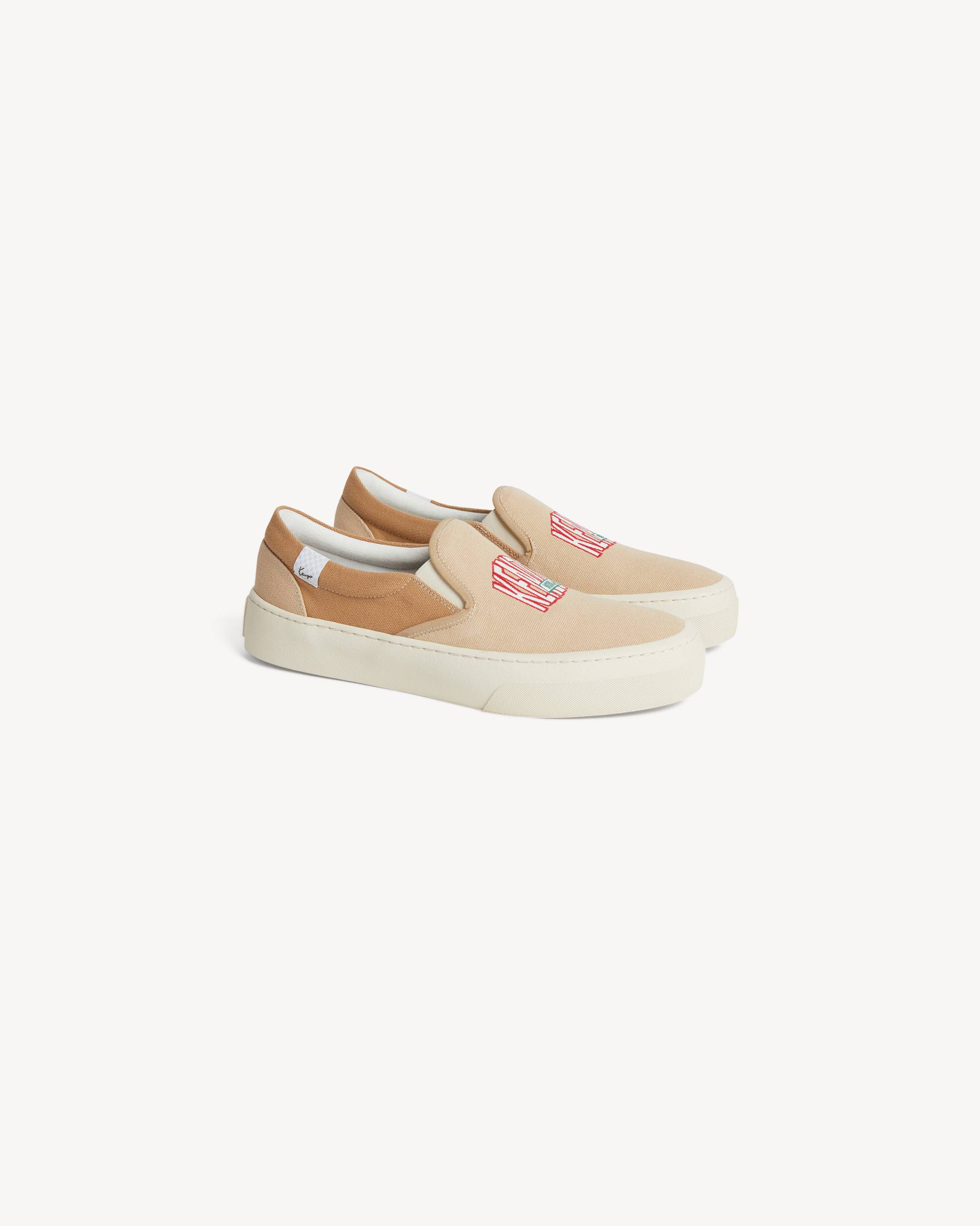 'KENZO Skate' slip on sneakers in canvas