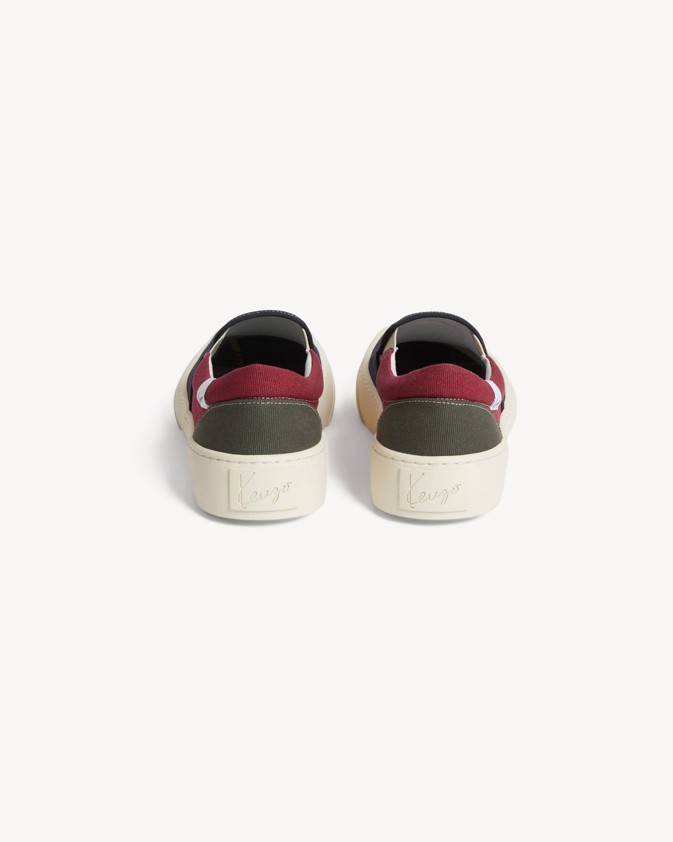 'KENZO Skate' slip on sneakers in canvas