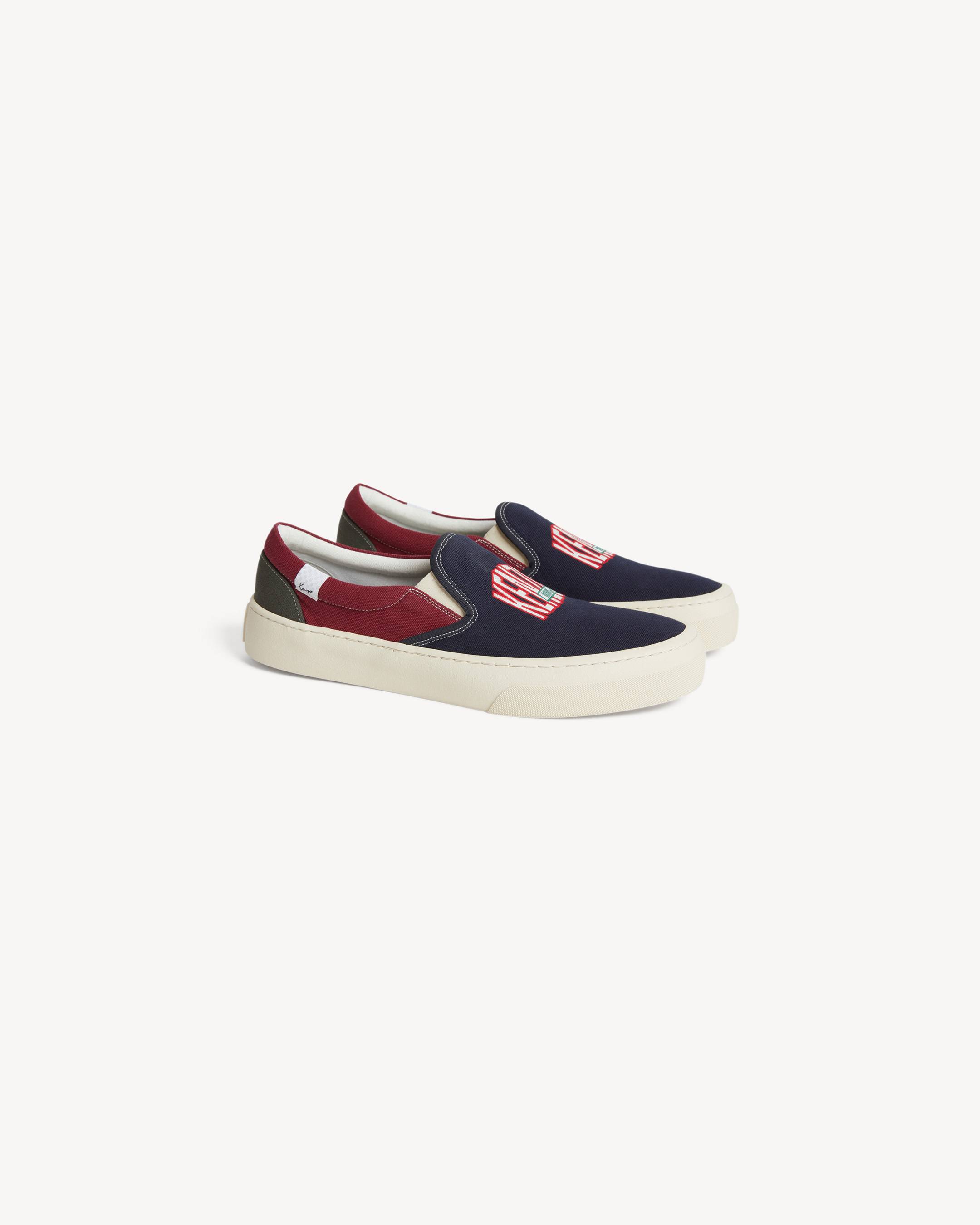 'KENZO Skate' slip on sneakers in canvas