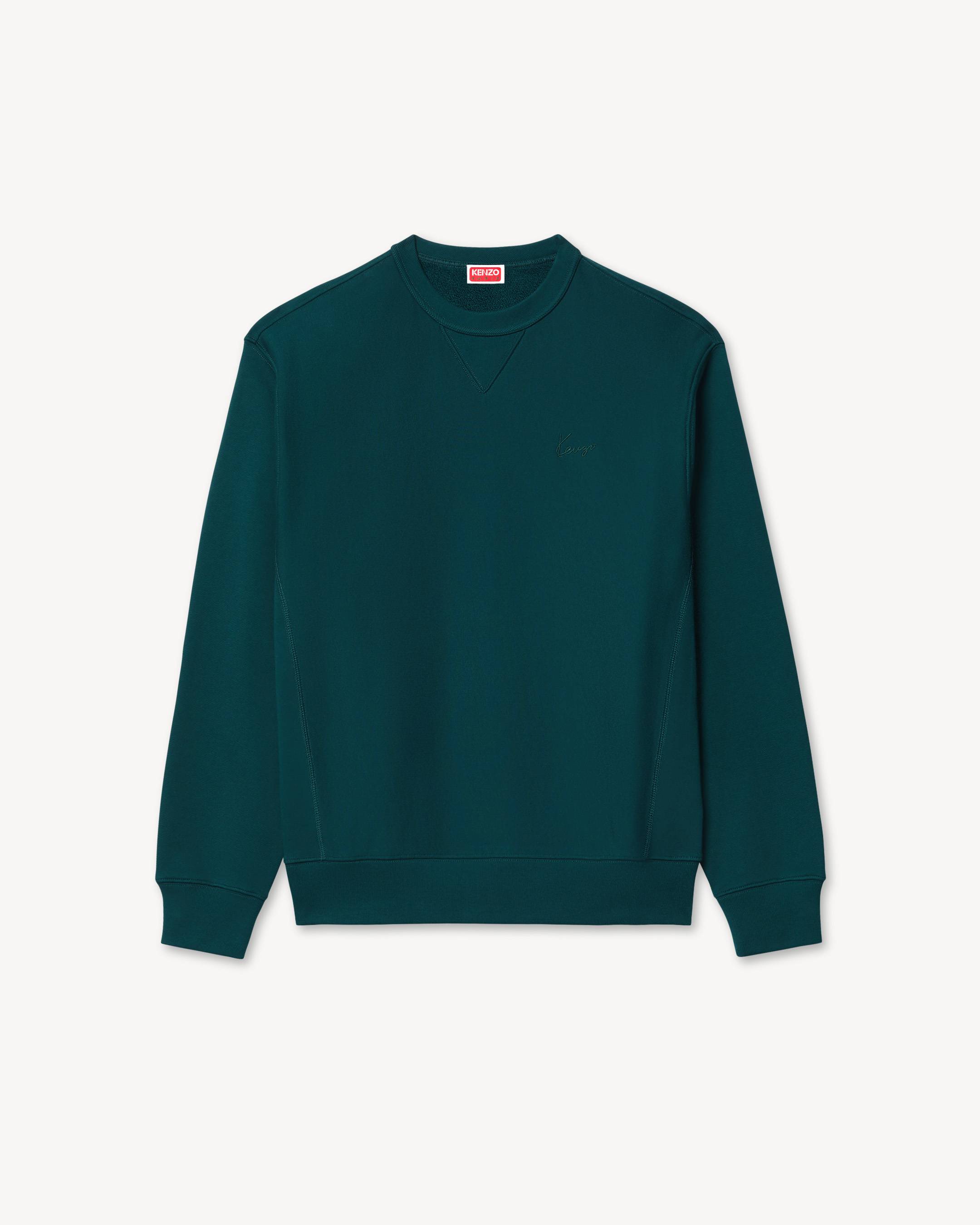 'KENZO Signature' sweatshirt in cotton