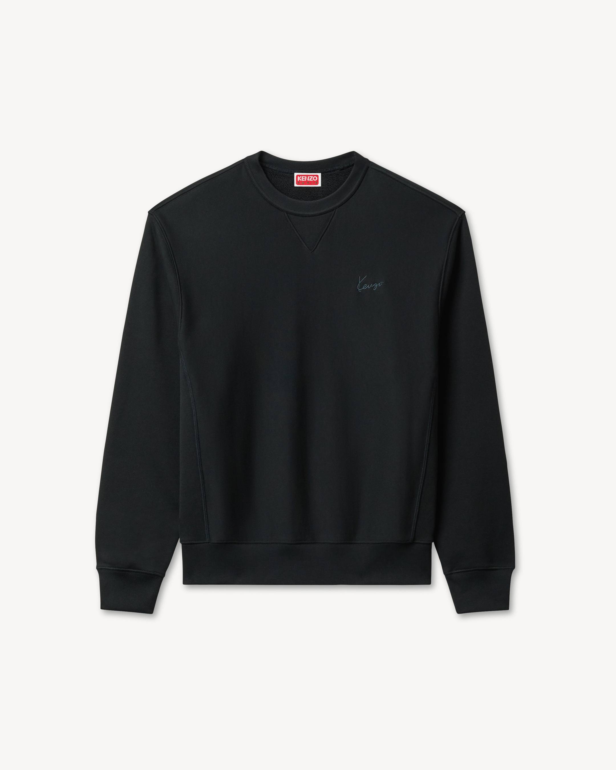 'KENZO Signature' sweatshirt in cotton