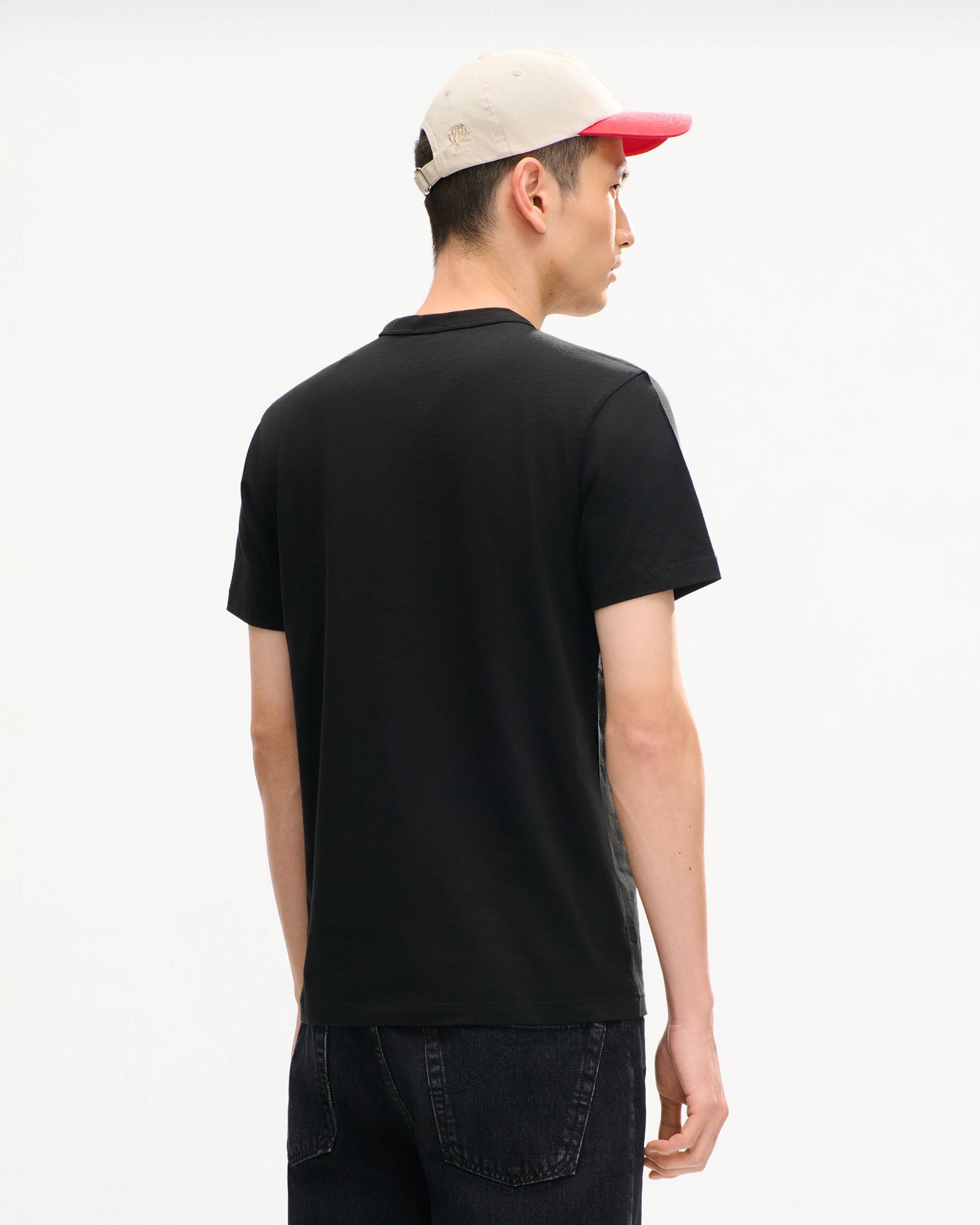 T-shirt slim fit in cotone ricamata 'KENZO Ikat Flower'