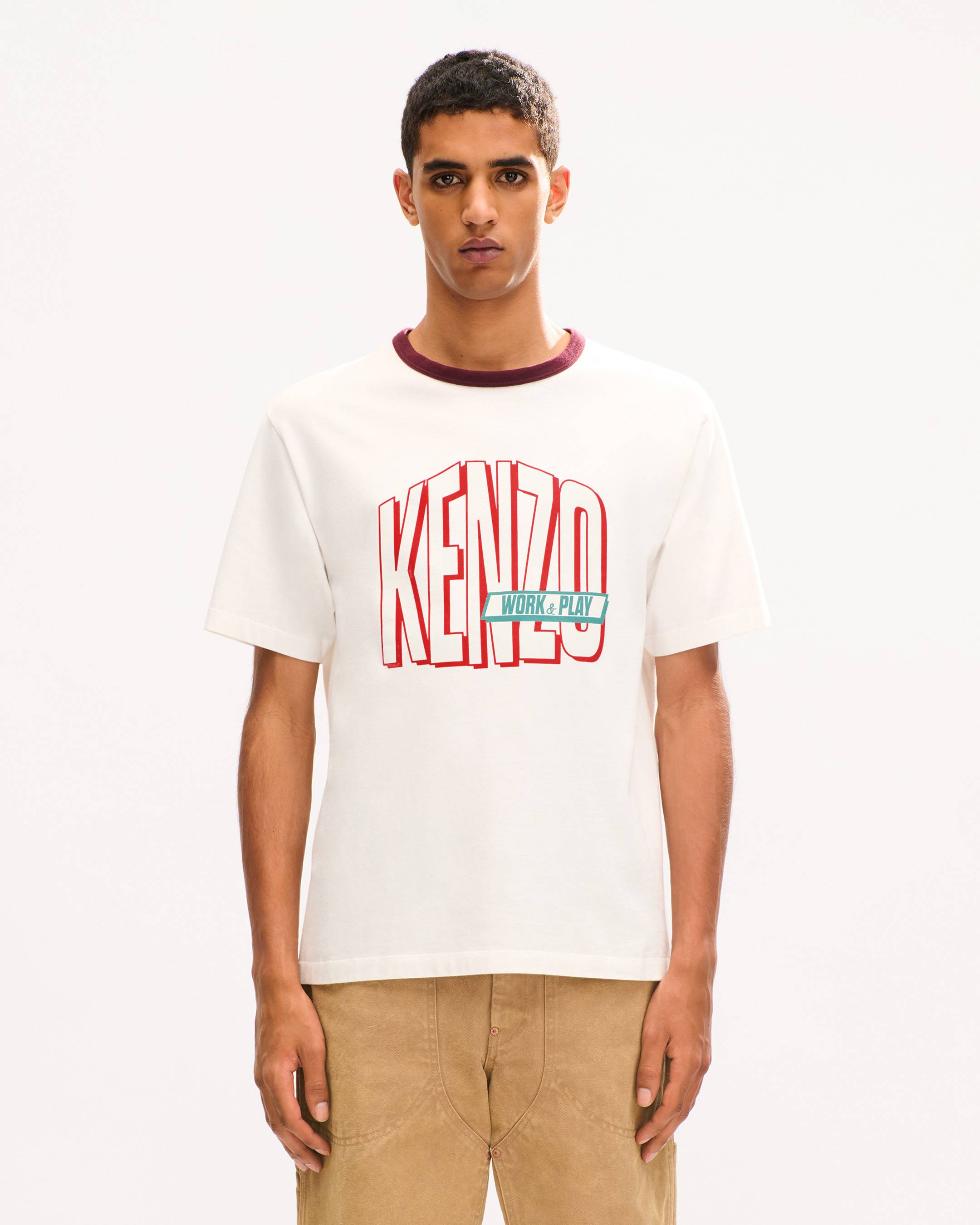 'KENZO Work And Play' T-shirt in cotton