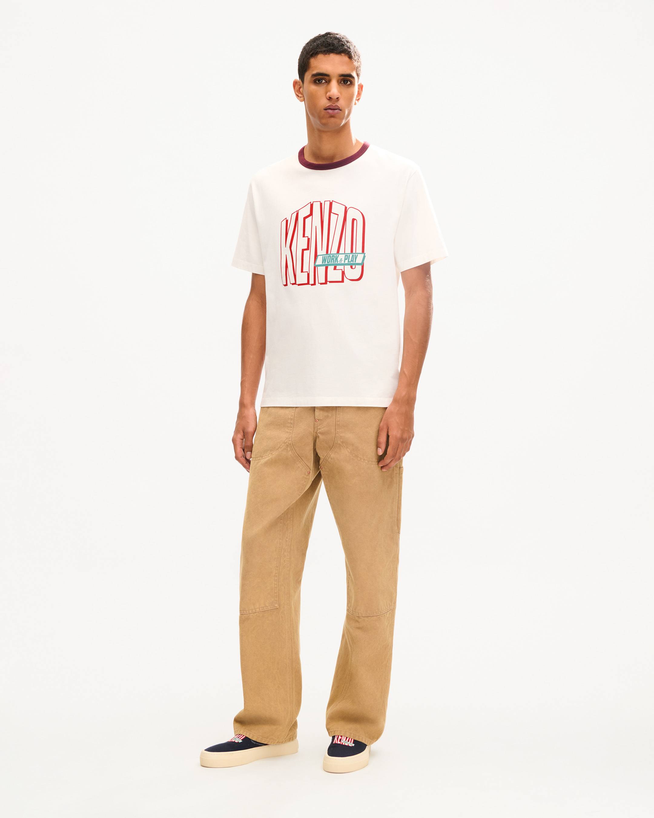 'KENZO Work And Play' T-shirt in cotton