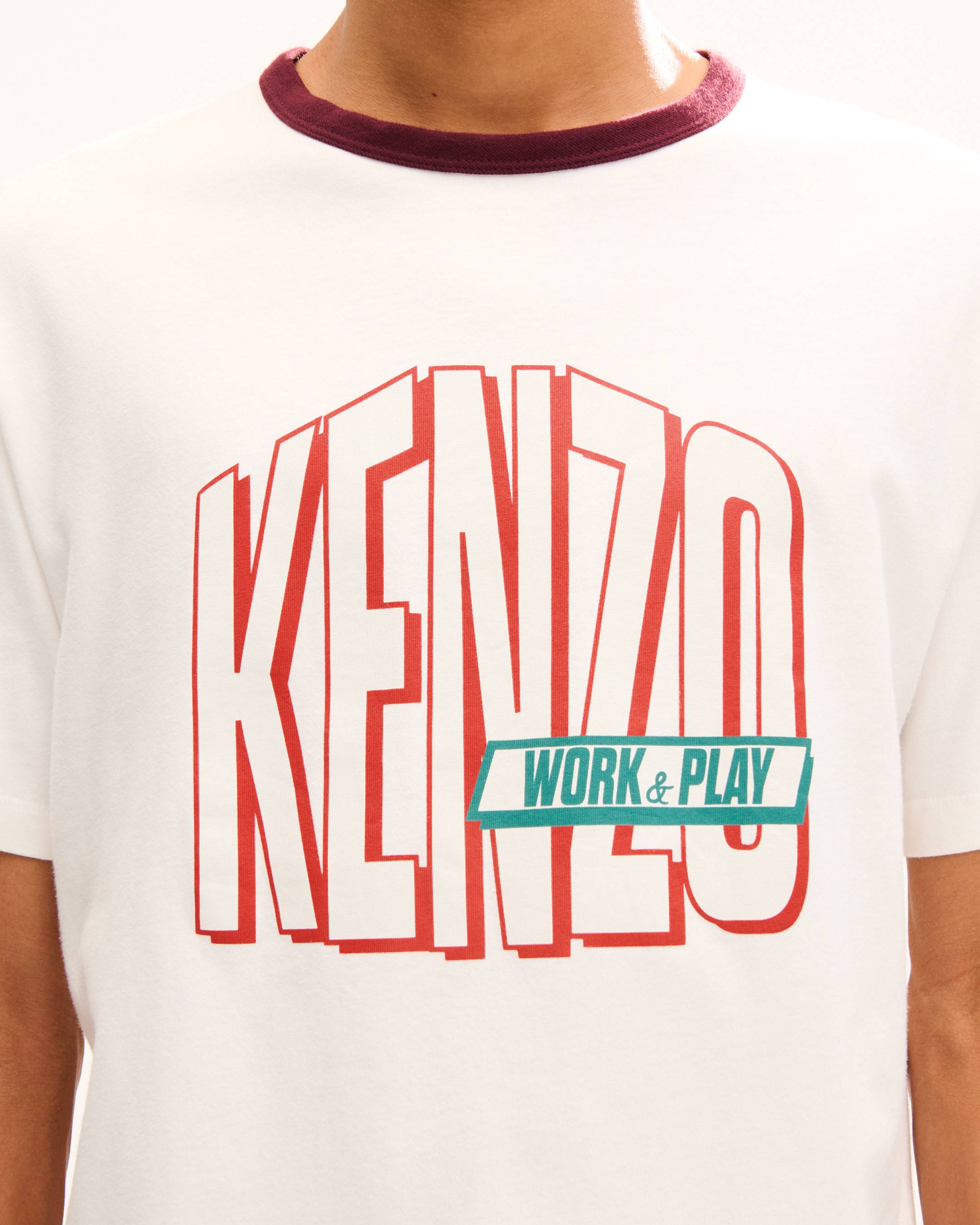 'KENZO Work And Play' T-shirt in cotton