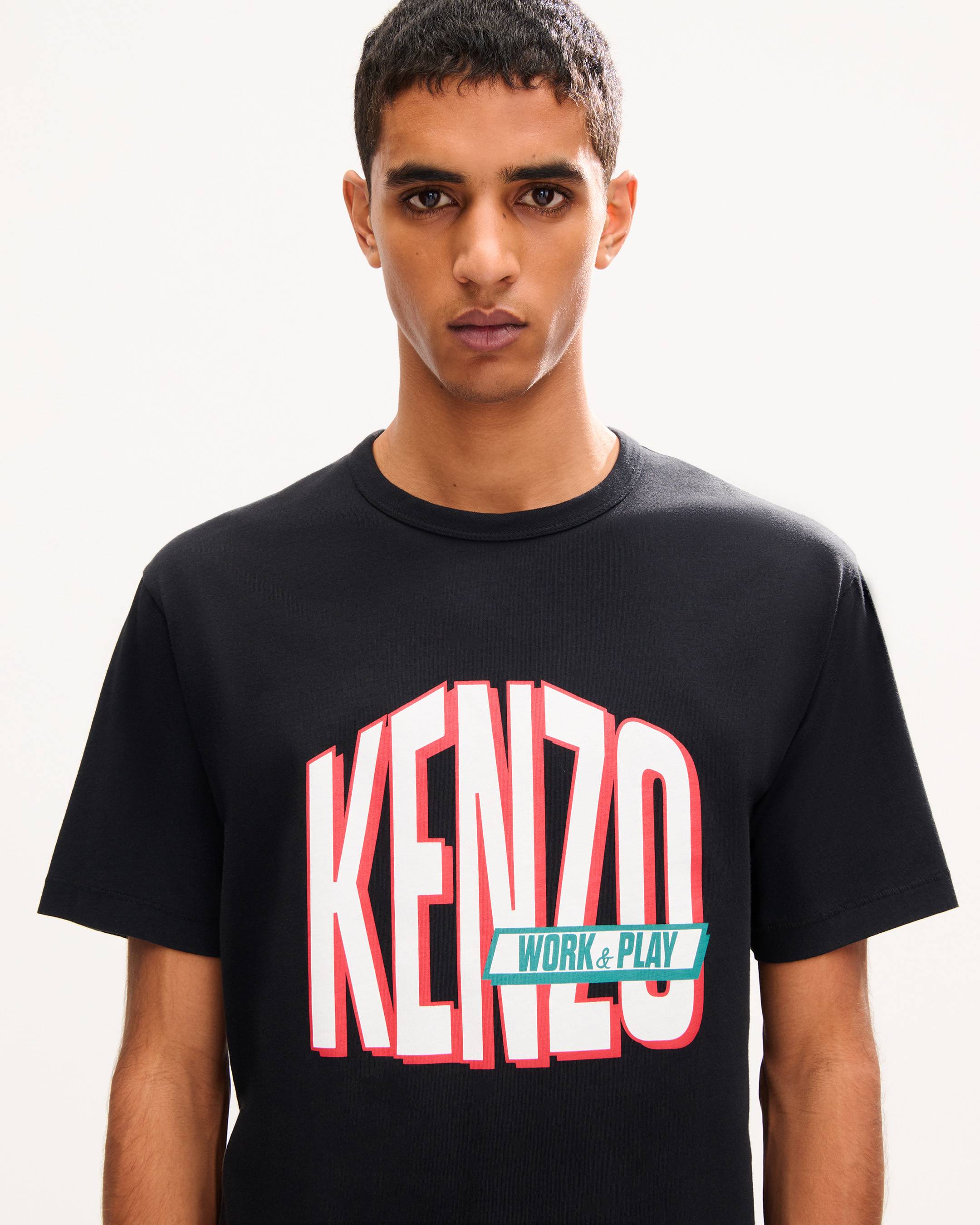 'KENZO Work And Play' T-shirt in cotton