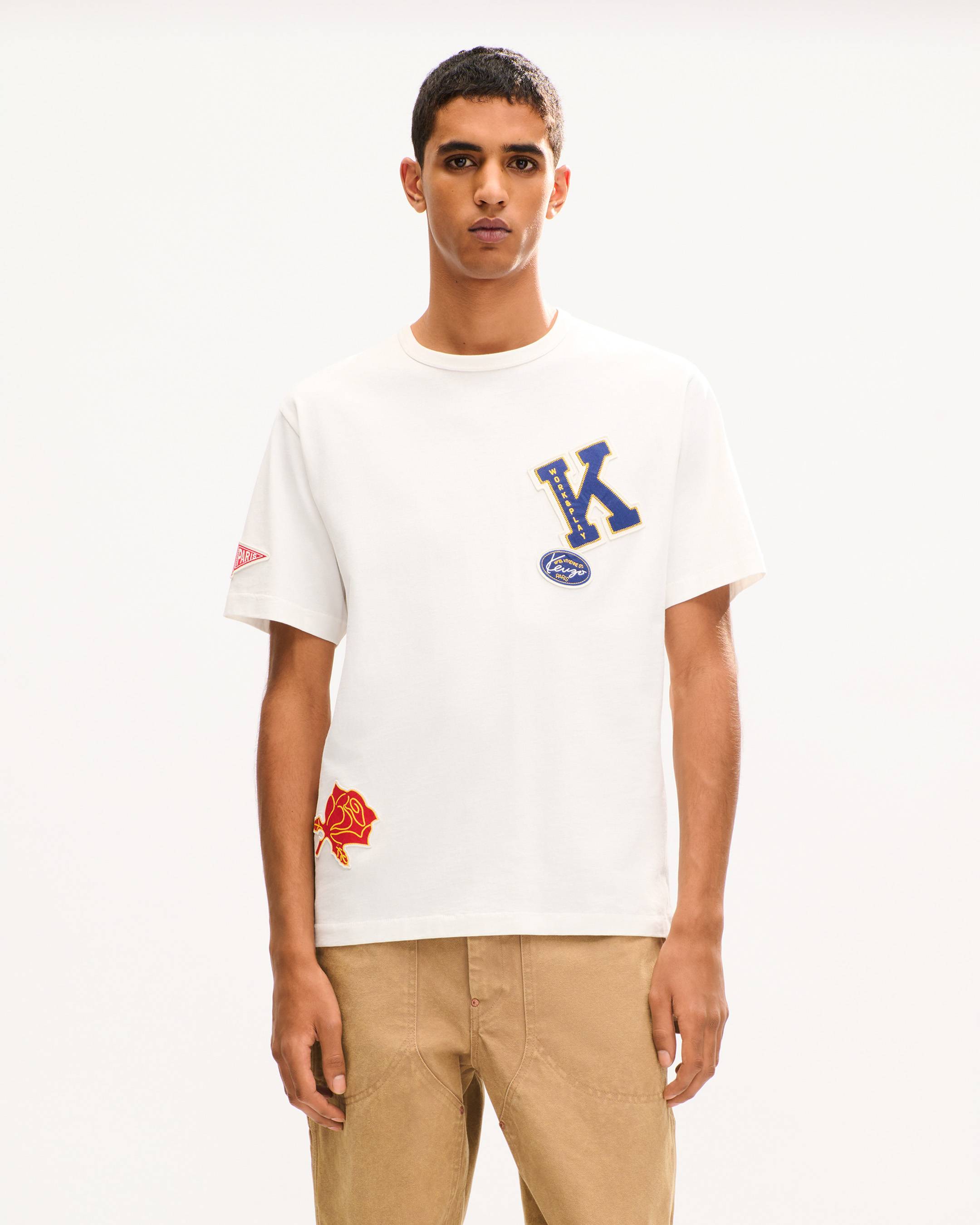 'KENZO Work And Play' T-shirt in cotton