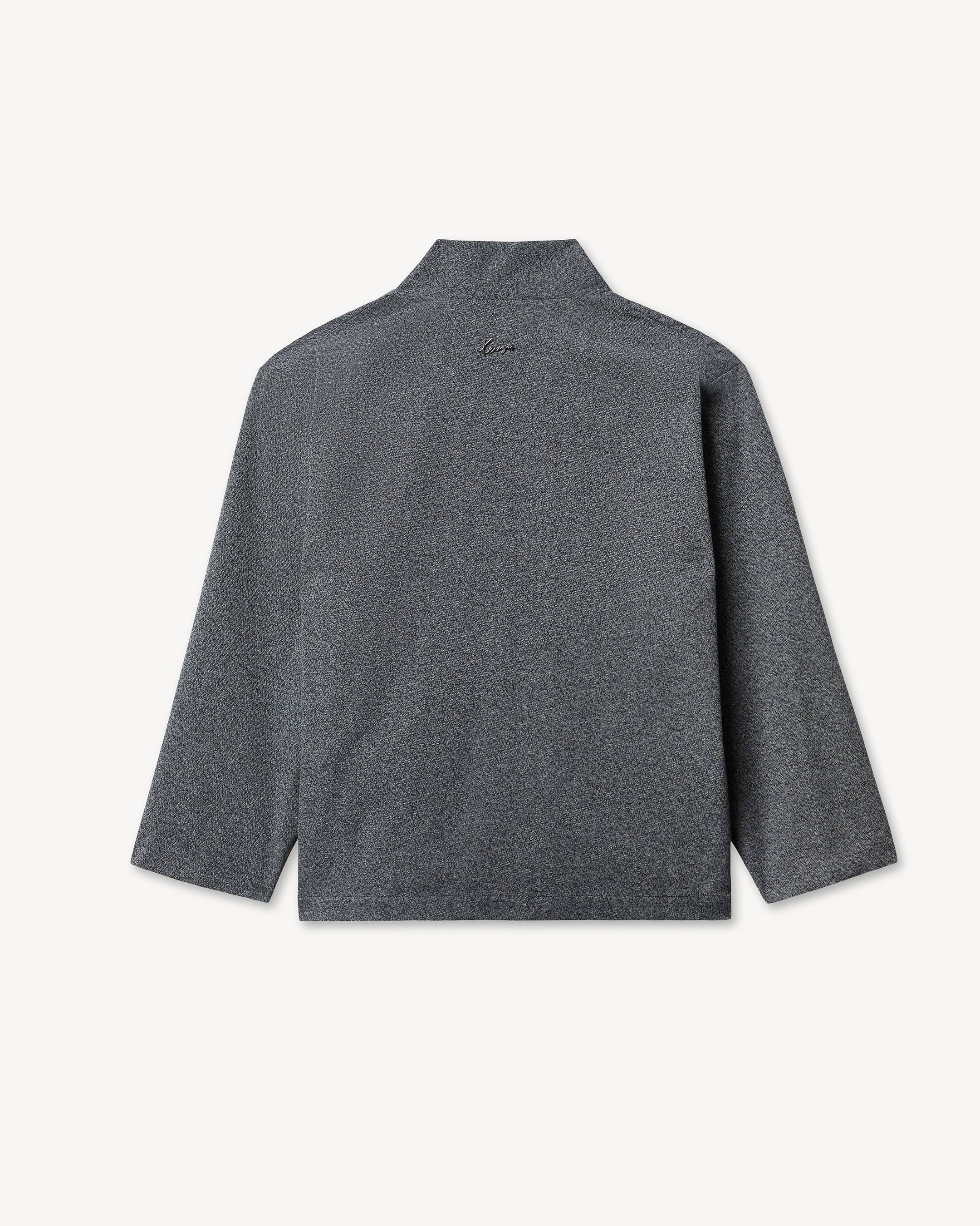 'KENZO Signature' kimono jacket in cotton and virgin wool