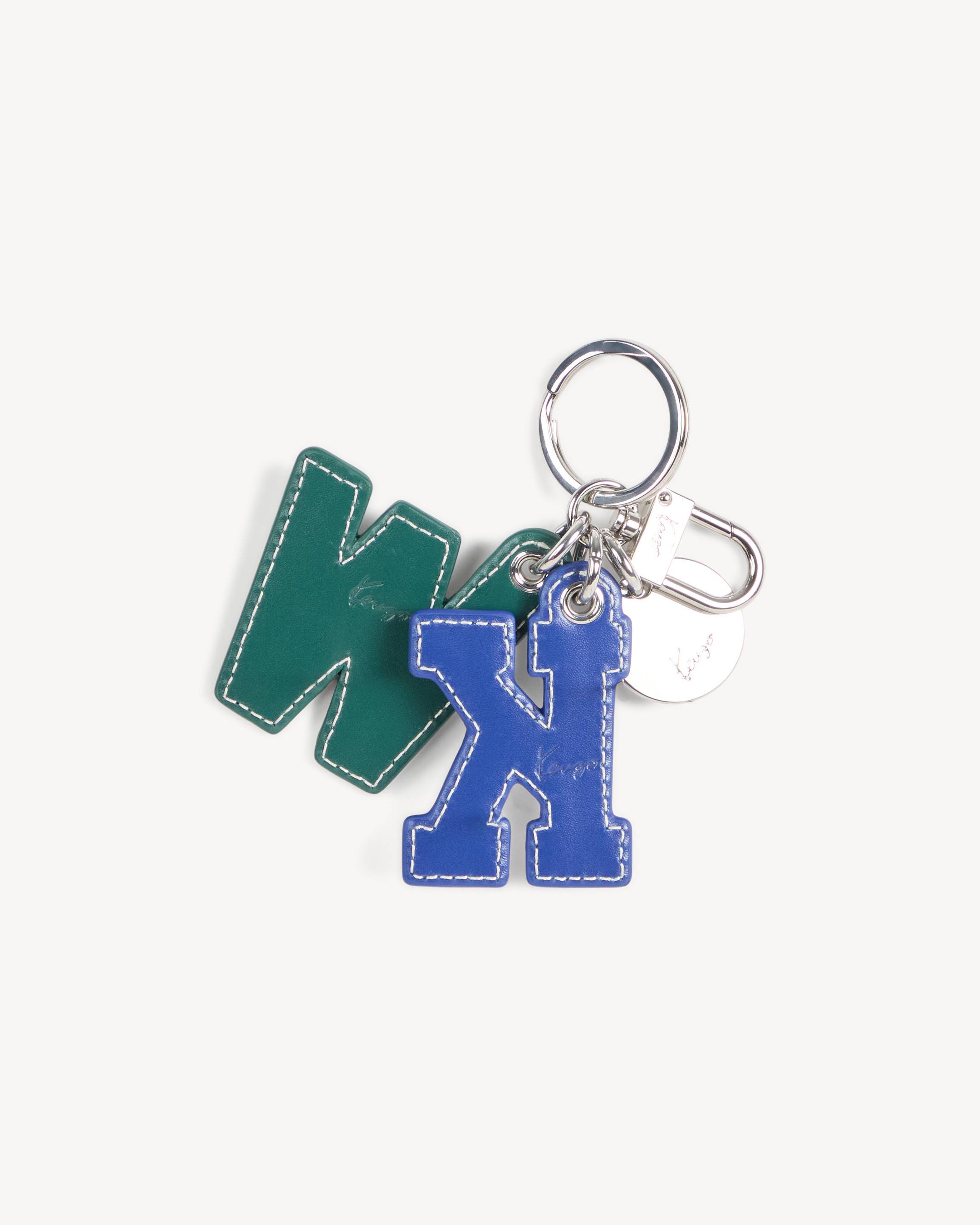 'KENZO Work And Play' charm in leather