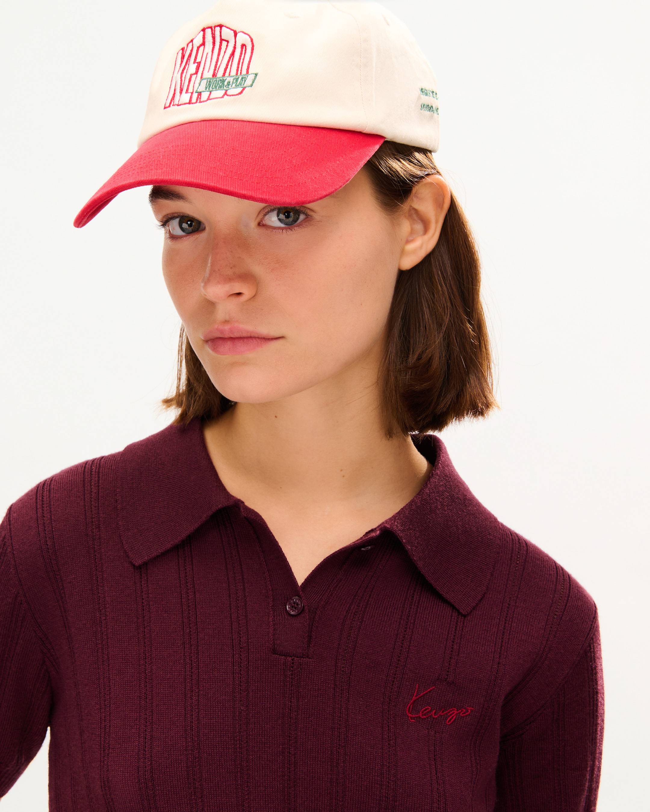 'KENZO Work And Play' trucker cap in cotton