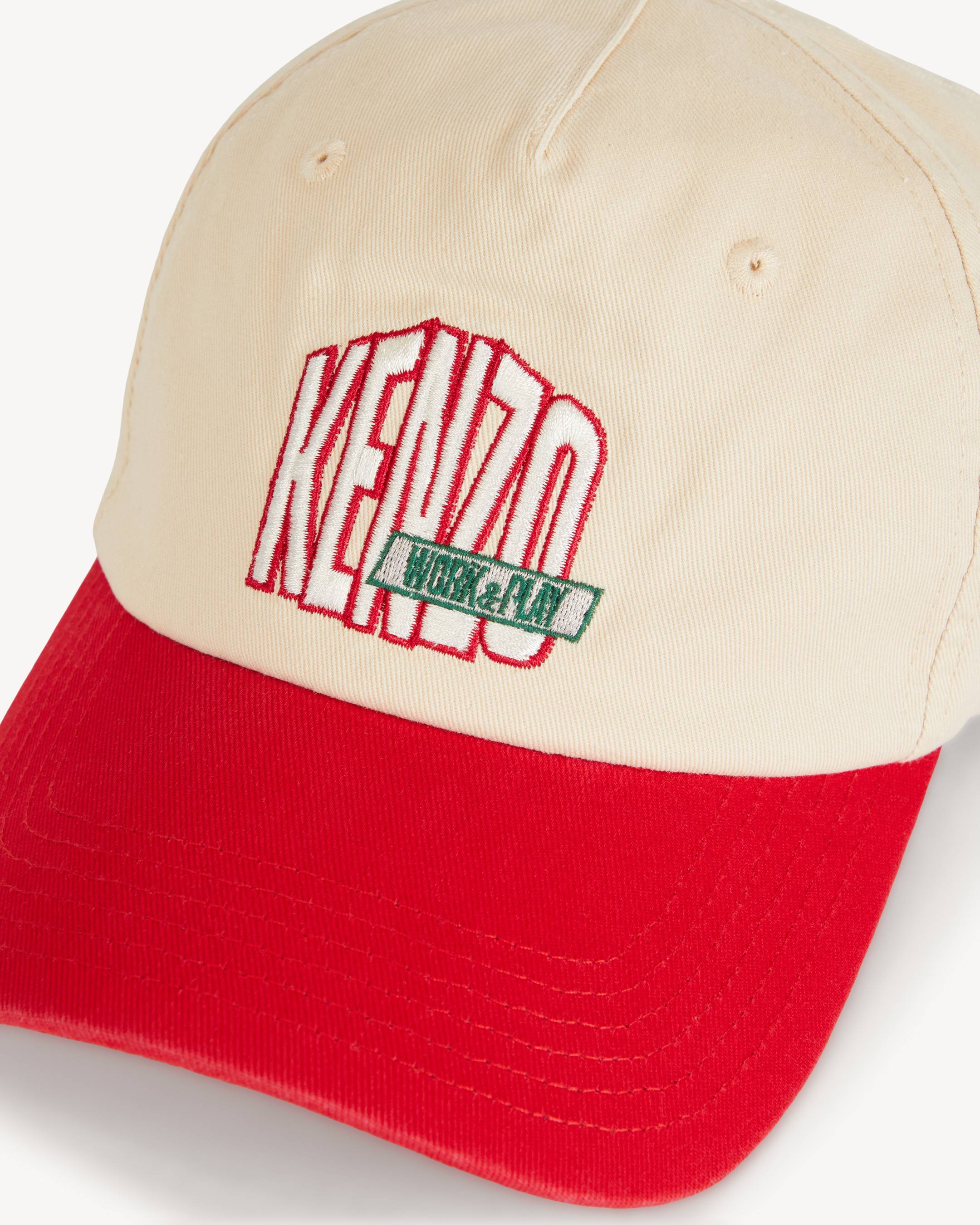 'KENZO Work And Play' trucker cap in cotton