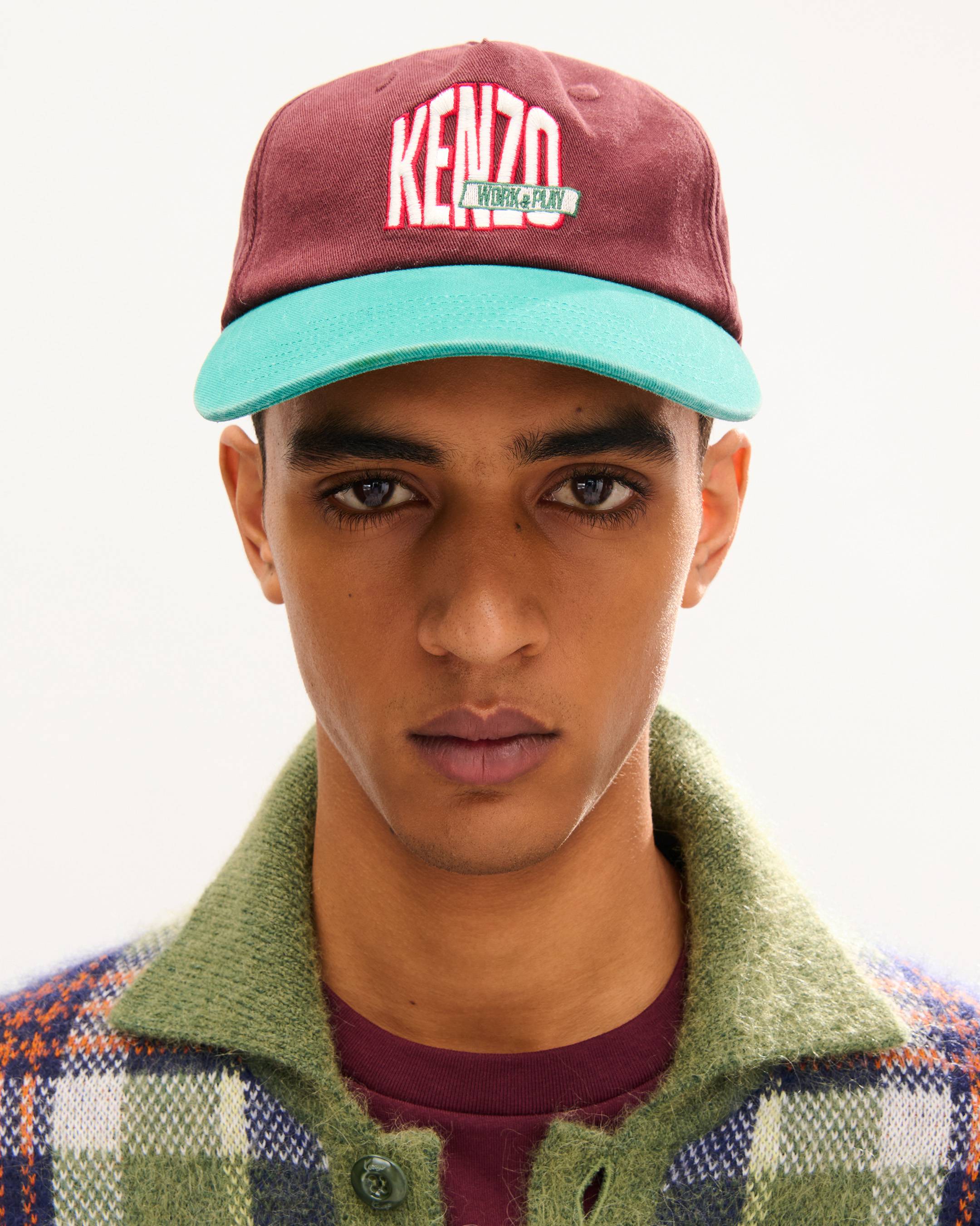 'KENZO Work And Play' trucker cap in cotton