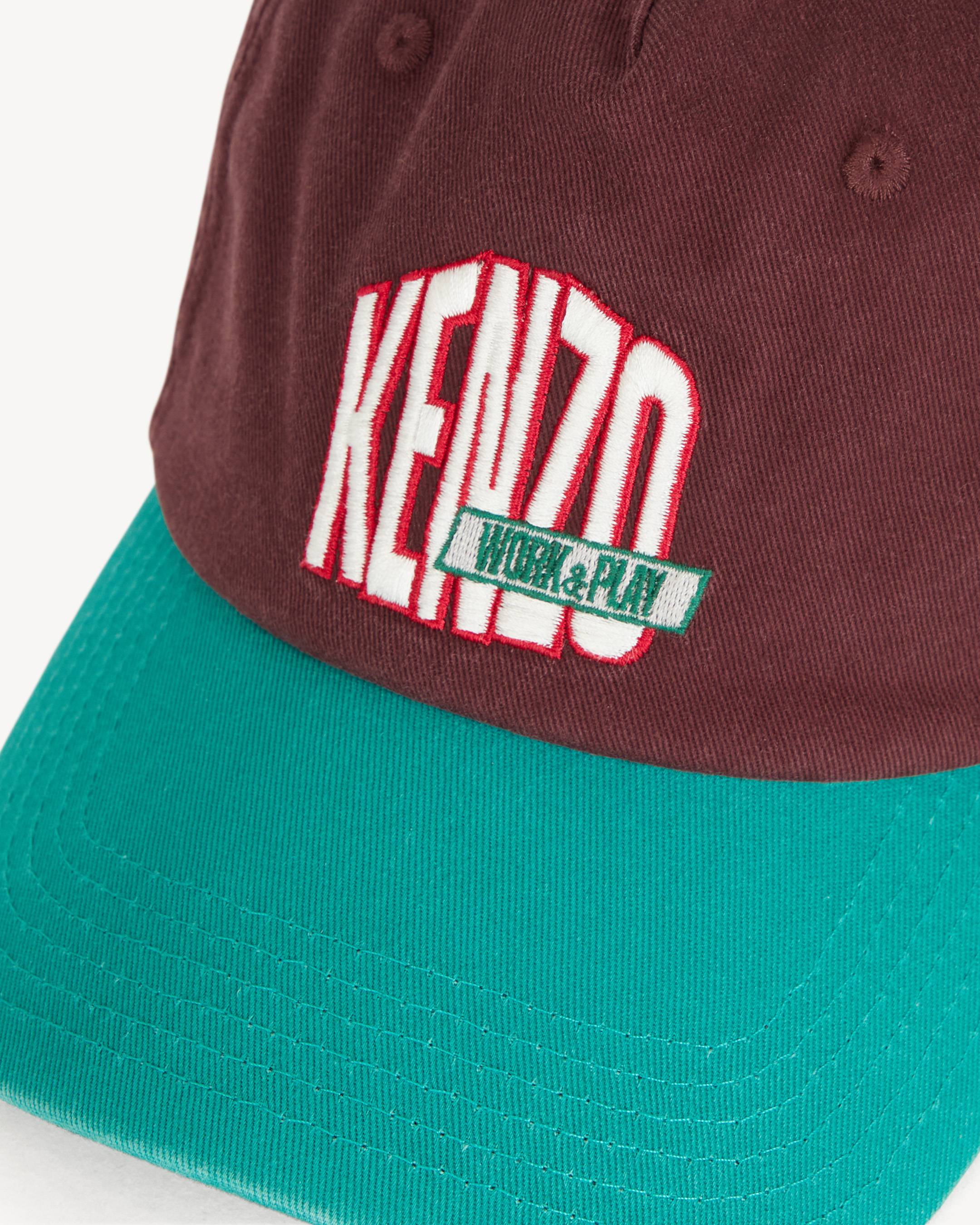 'KENZO Work And Play' trucker cap in cotton