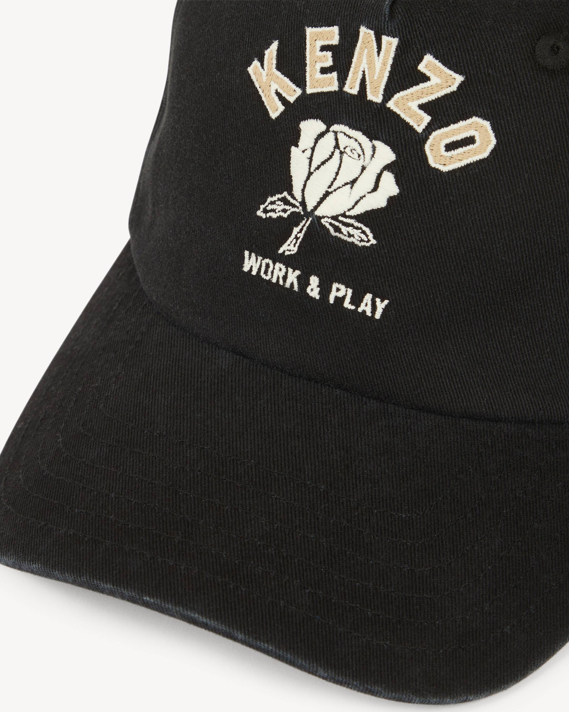 'KENZO Work And Play' trucker cap in cotton