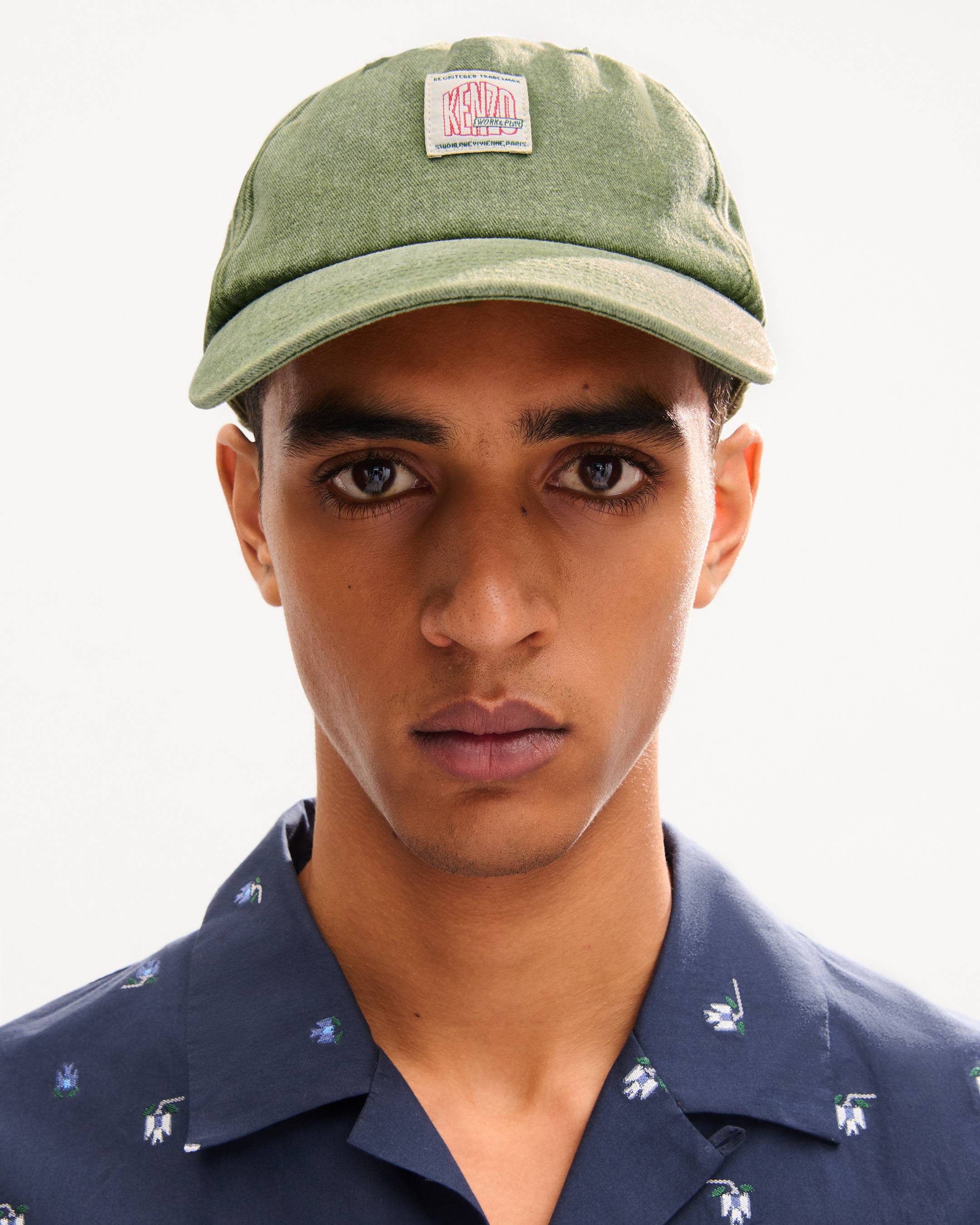 'KENZO Work And Play' trucker cap in cotton