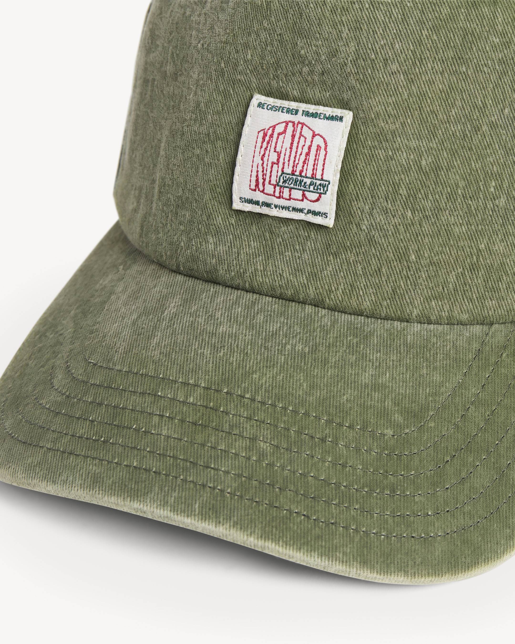 'KENZO Work And Play' trucker cap in cotton