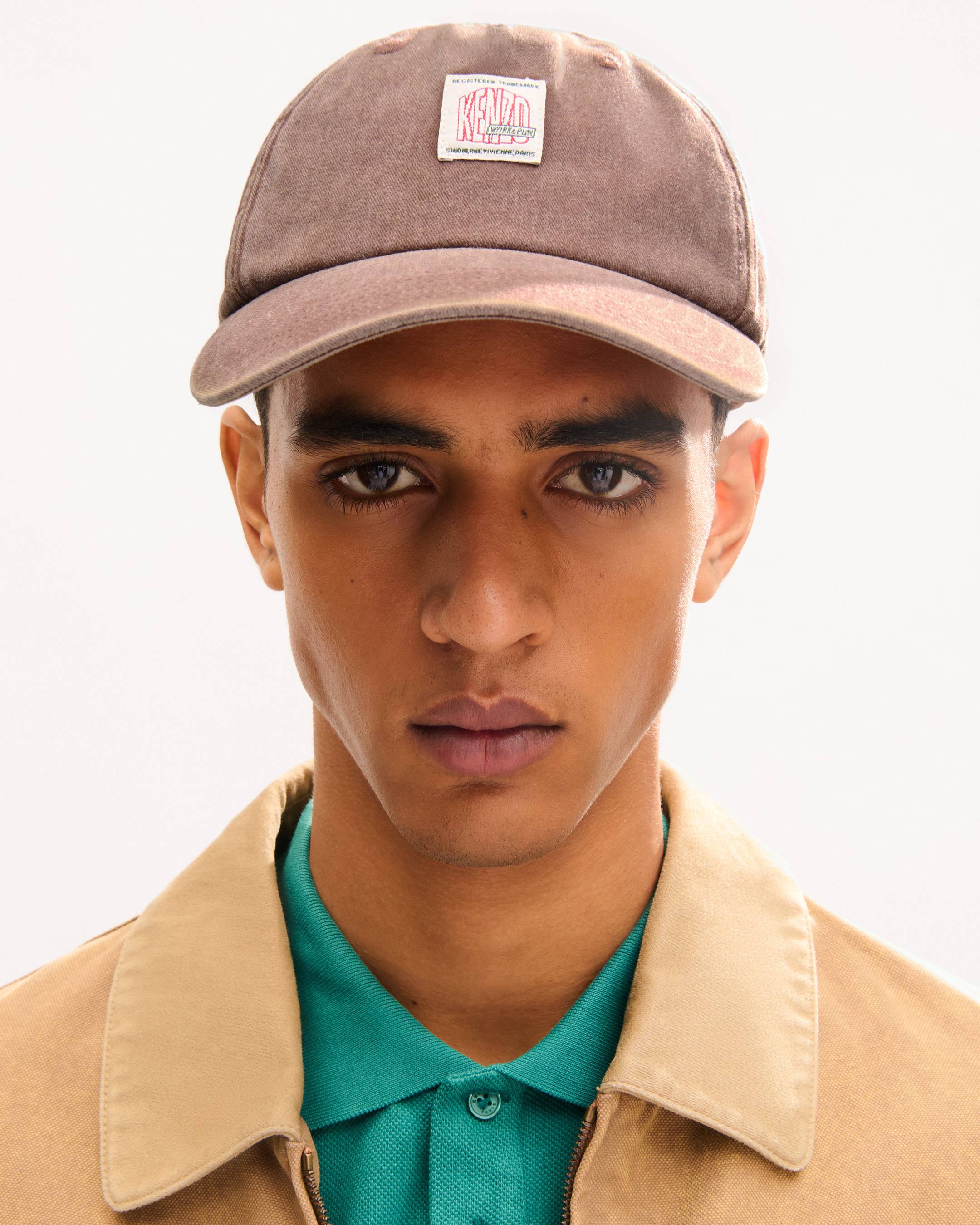'KENZO Work And Play' trucker cap in cotton