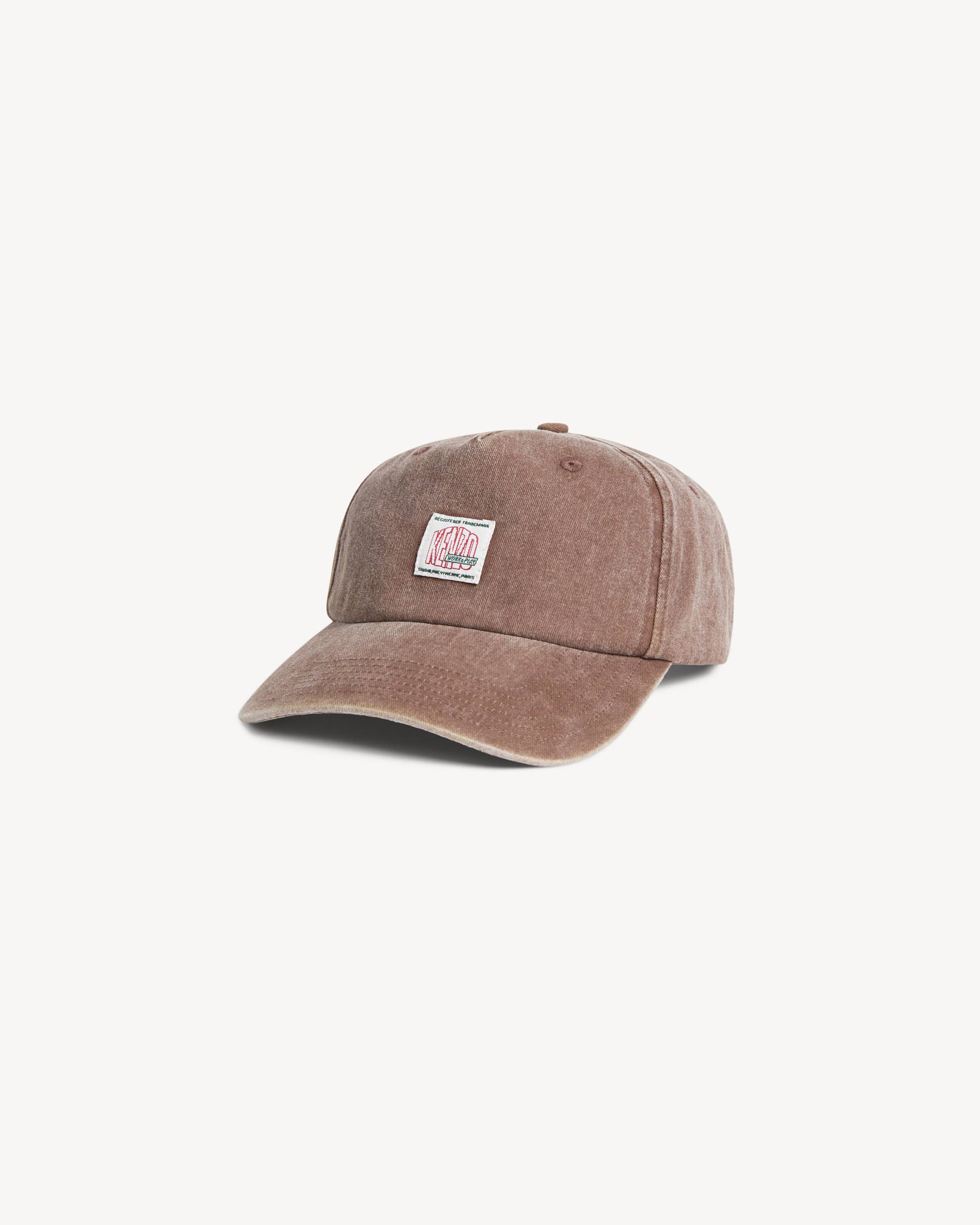 'KENZO Work And Play' trucker cap in cotton