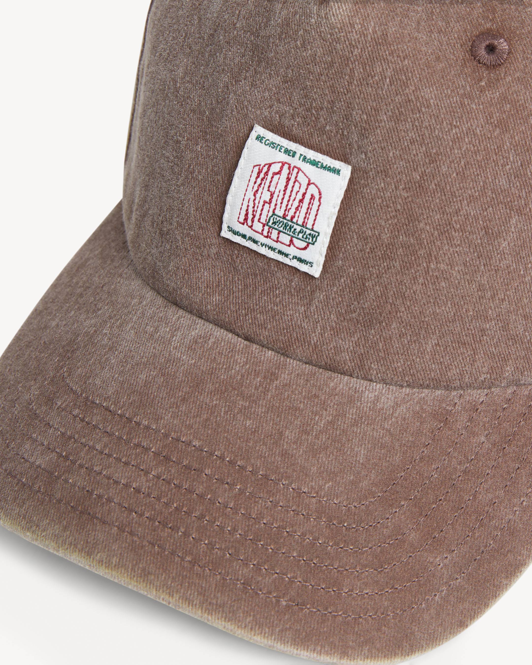 'KENZO Work And Play' trucker cap in cotton
