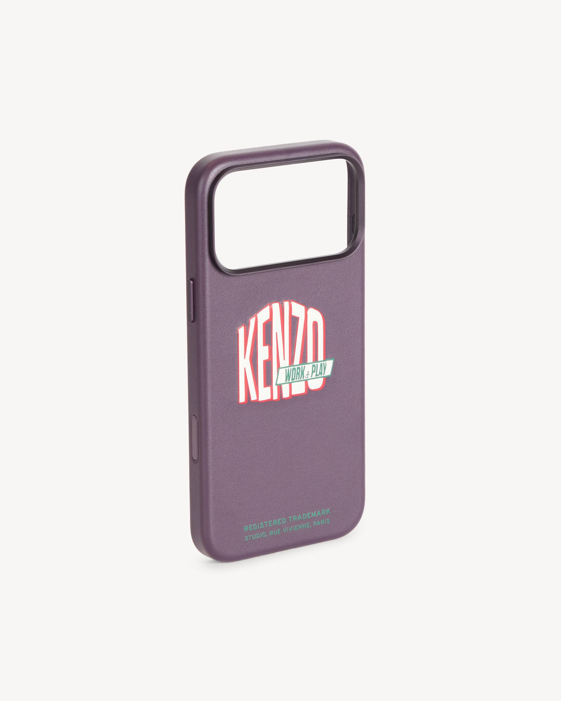 'KENZO Work And Play' phone case