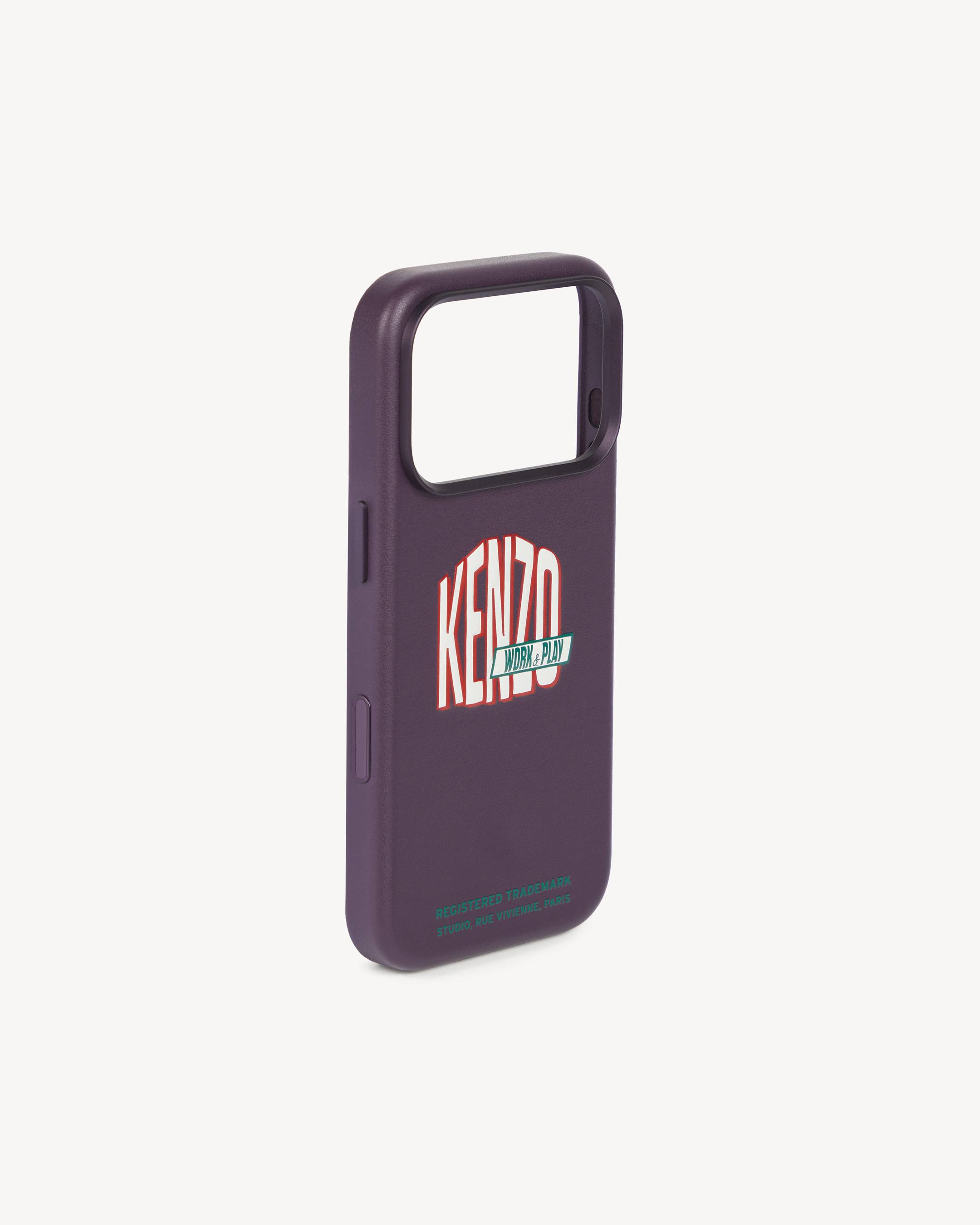 'KENZO Work And Play' phone case