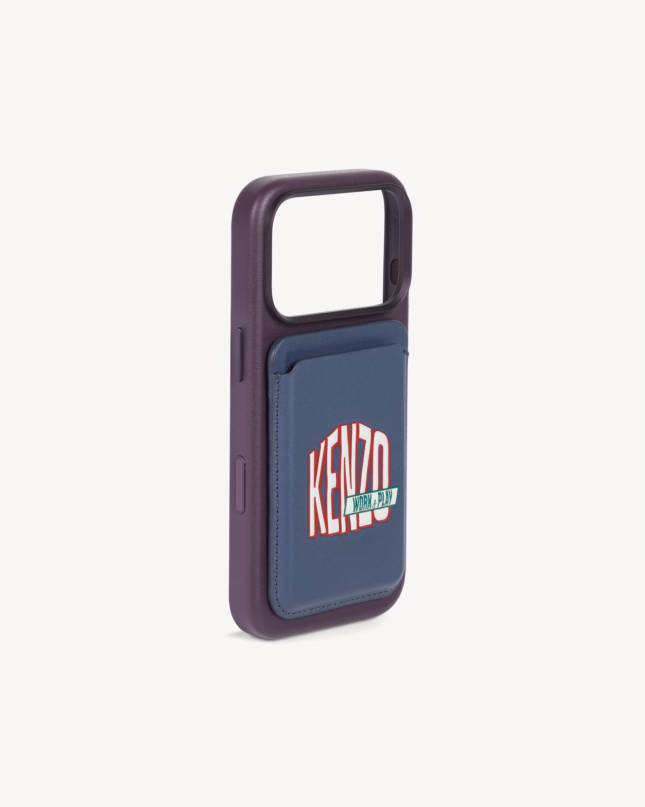 'KENZO Work And Play' magsafe card holder