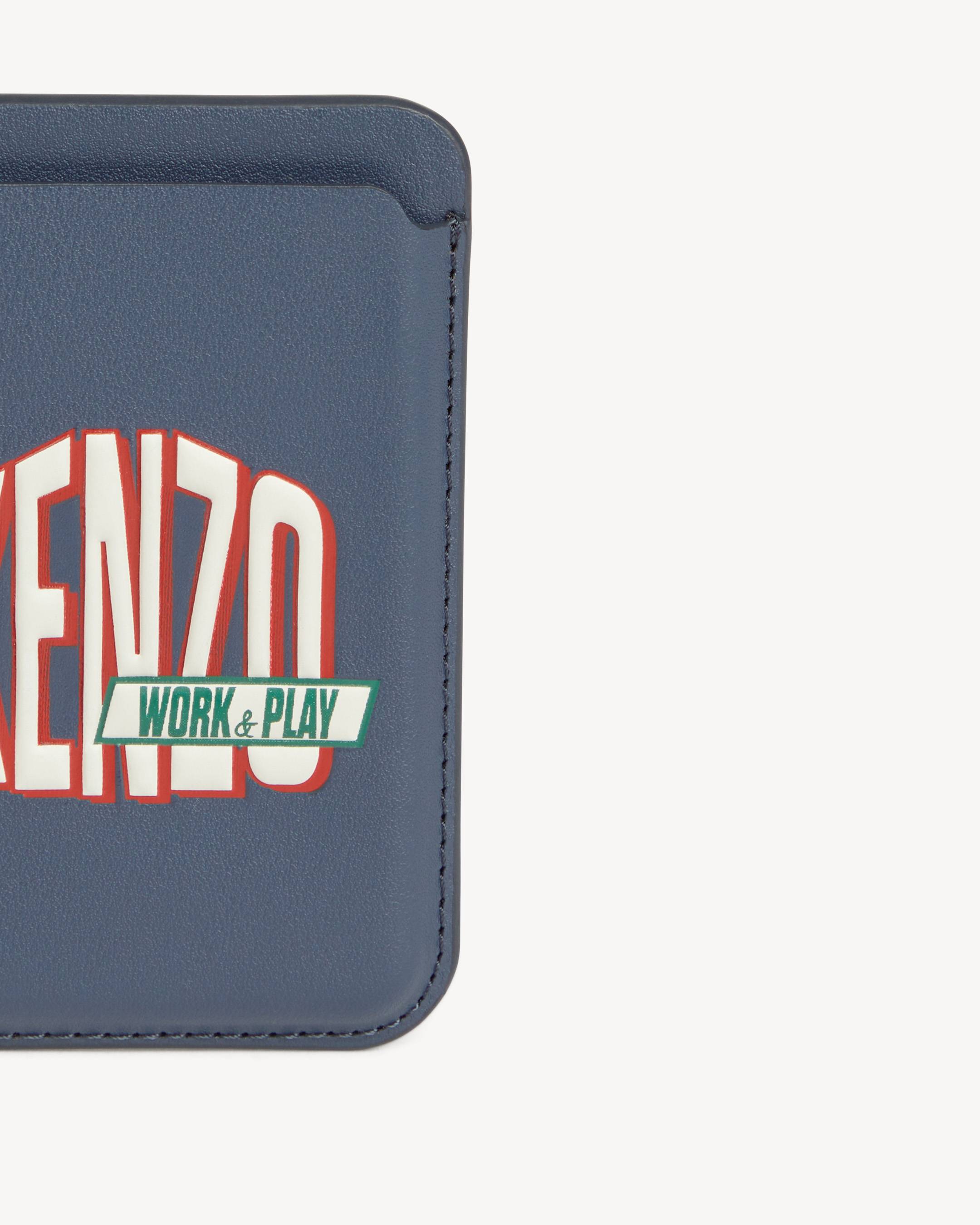 'KENZO Work And Play' magsafe card holder