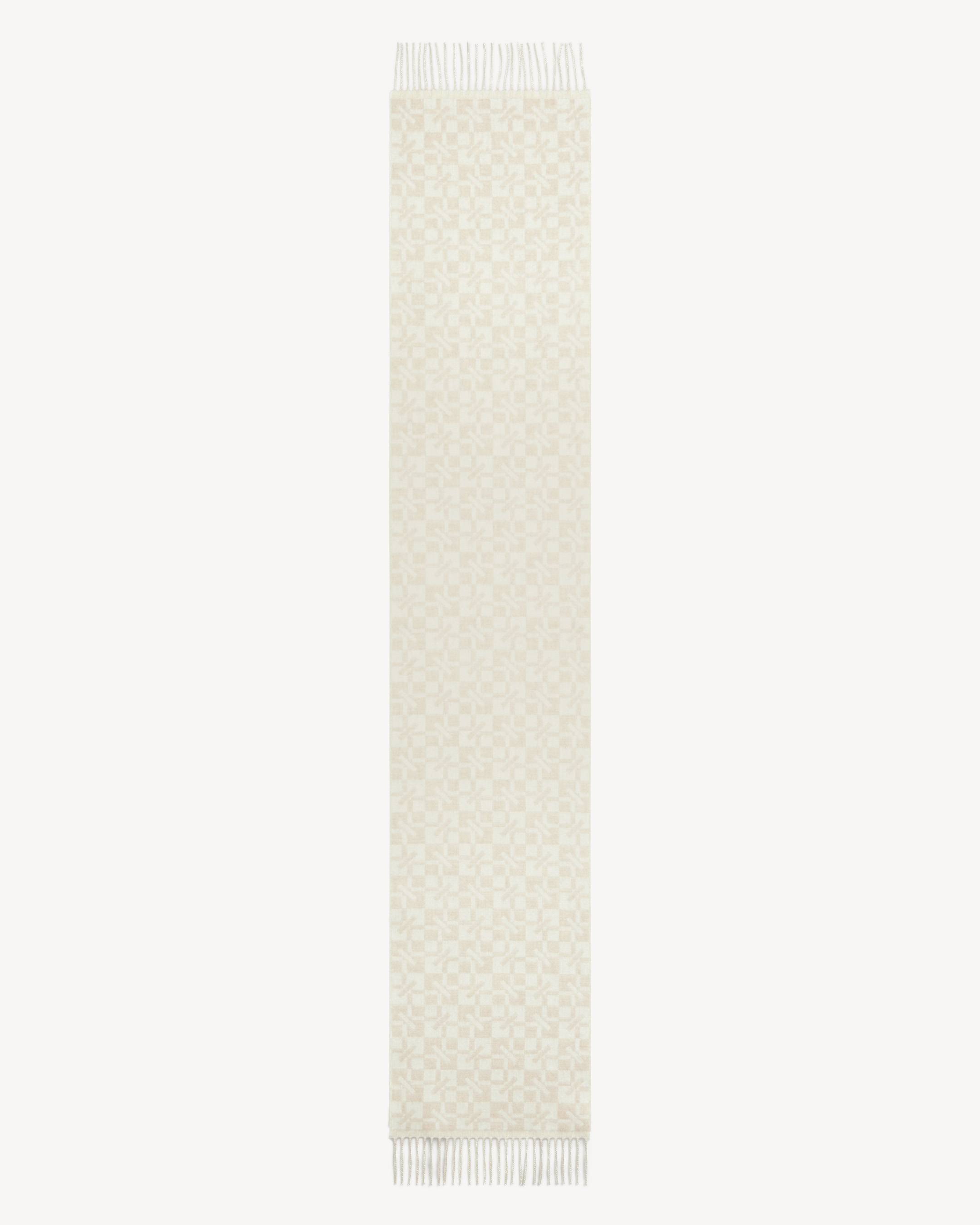 'Kenzogram' scarf in virgin wool
