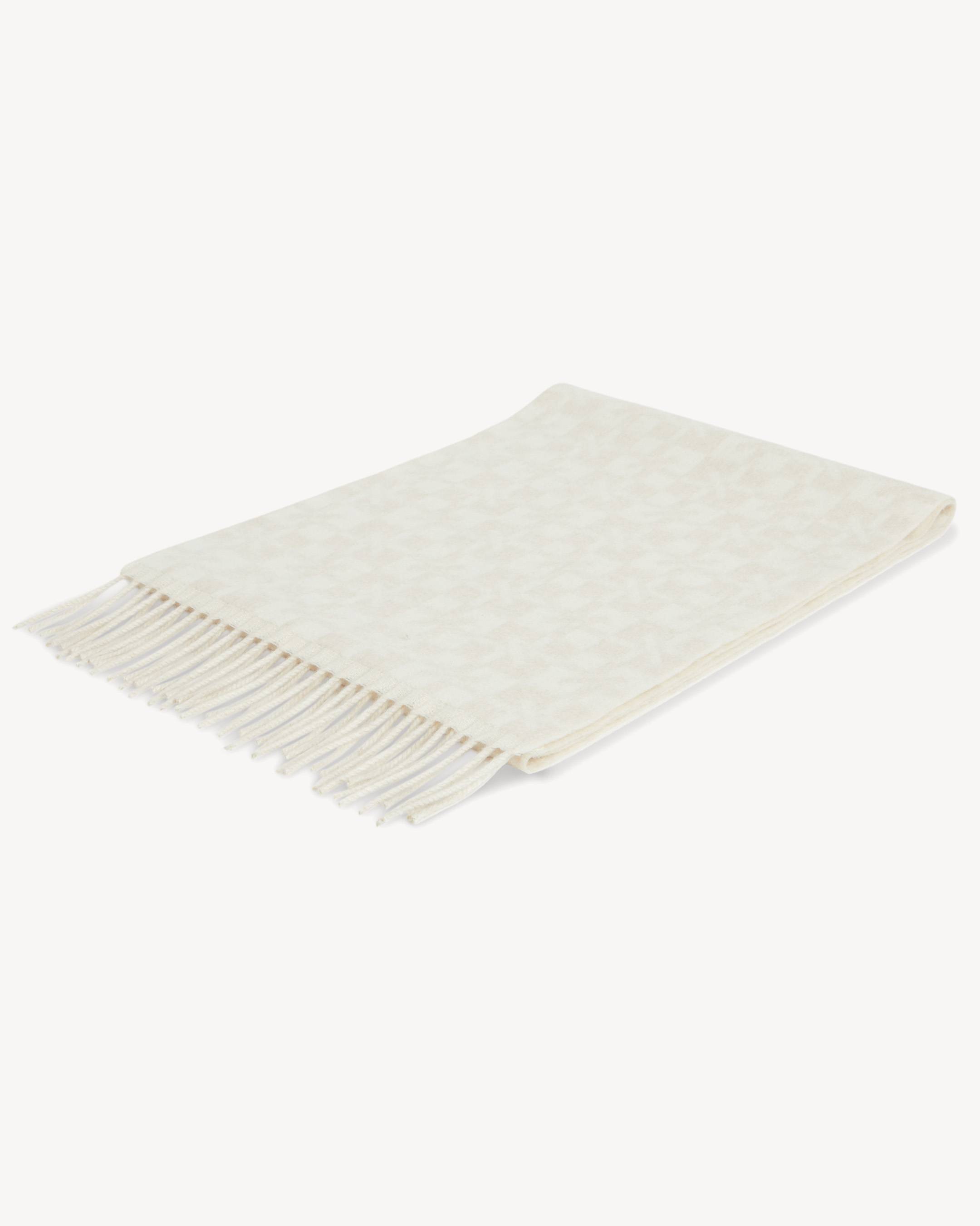 'Kenzogram' scarf in virgin wool