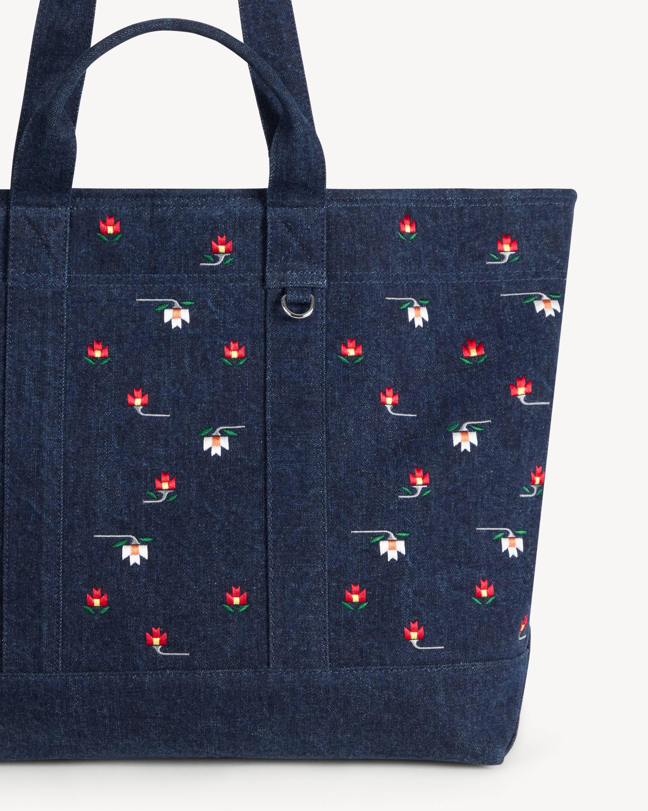 'KENZO Ikat Flower' large tote bag