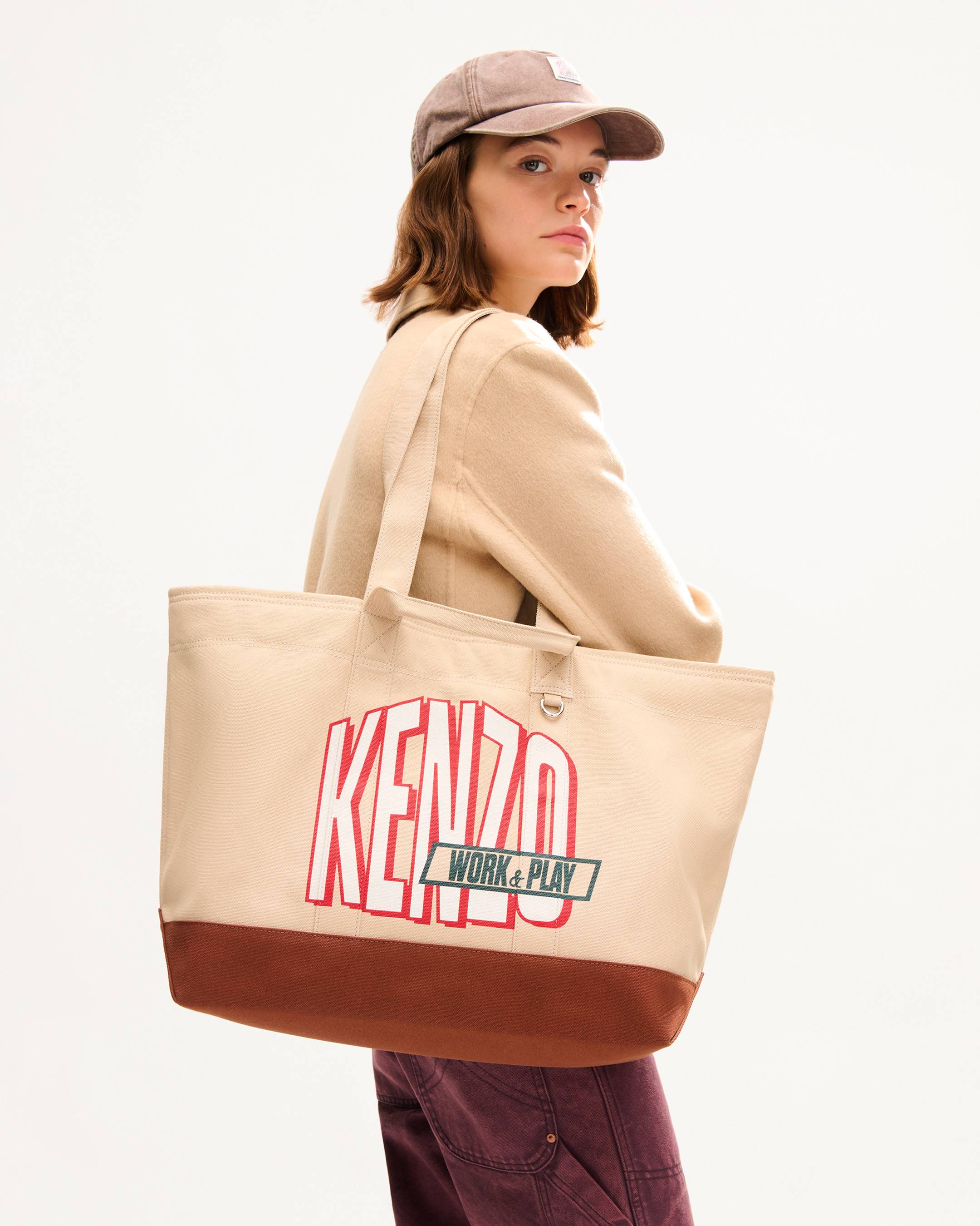 'KENZO Work And Play' ラージ トートバッグ