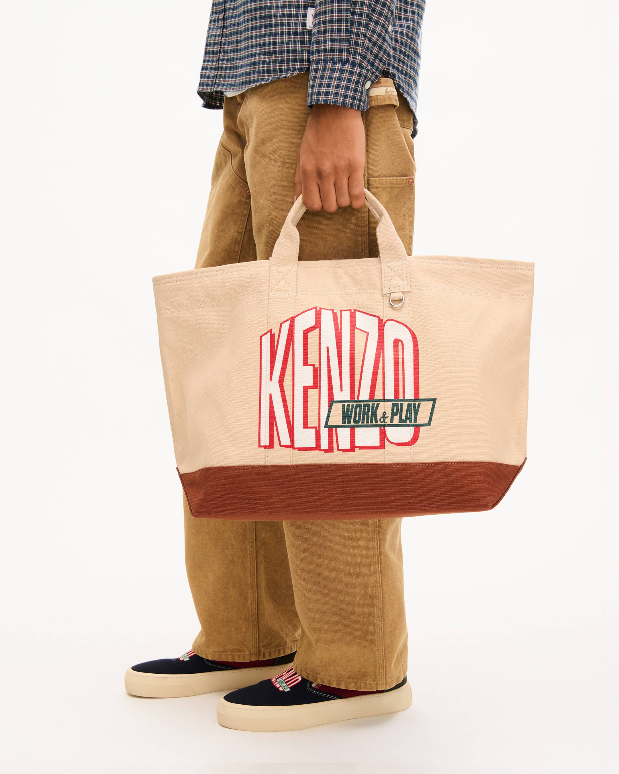 'KENZO Work And Play' ラージ トートバッグ