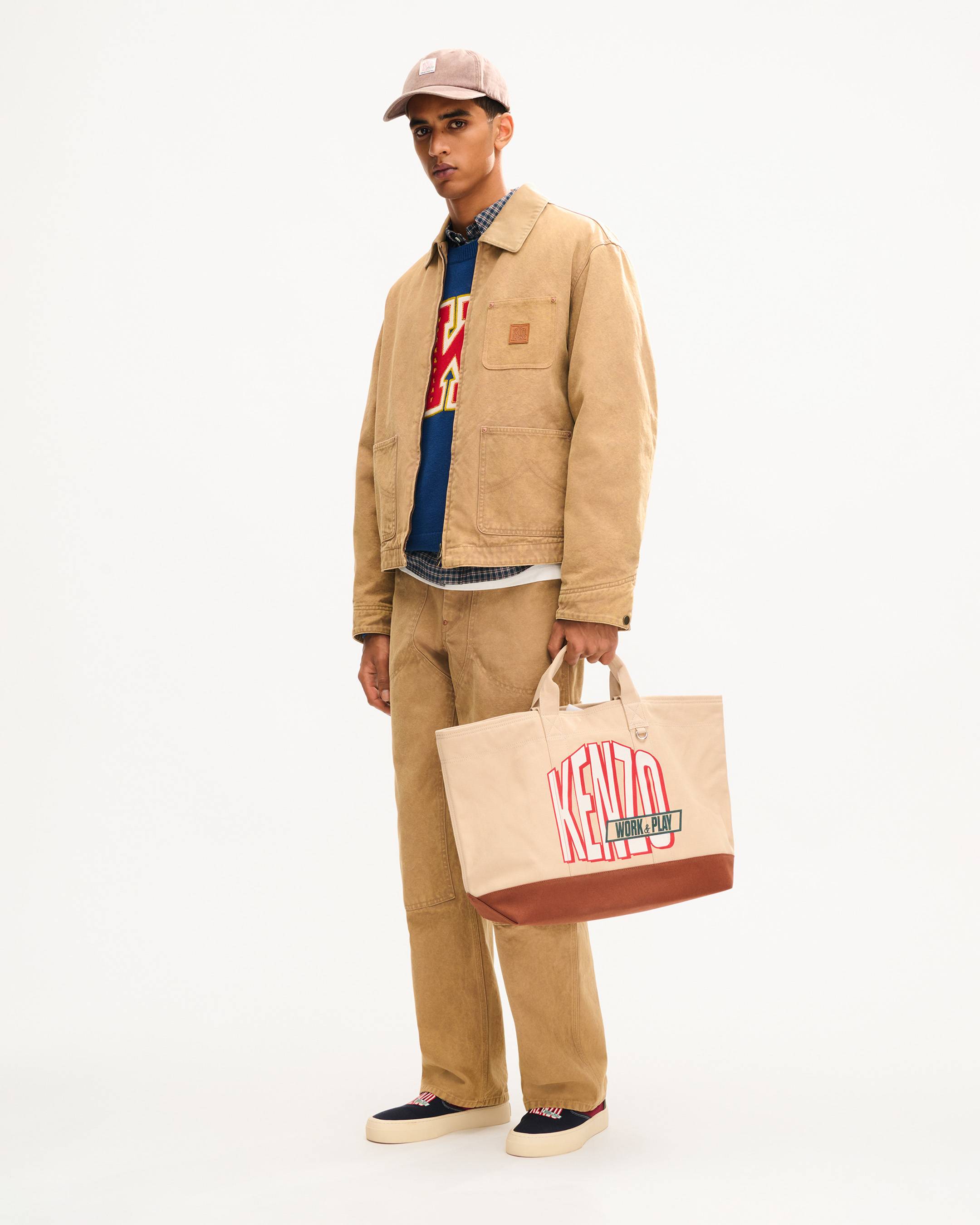 'KENZO Work And Play' ラージ トートバッグ