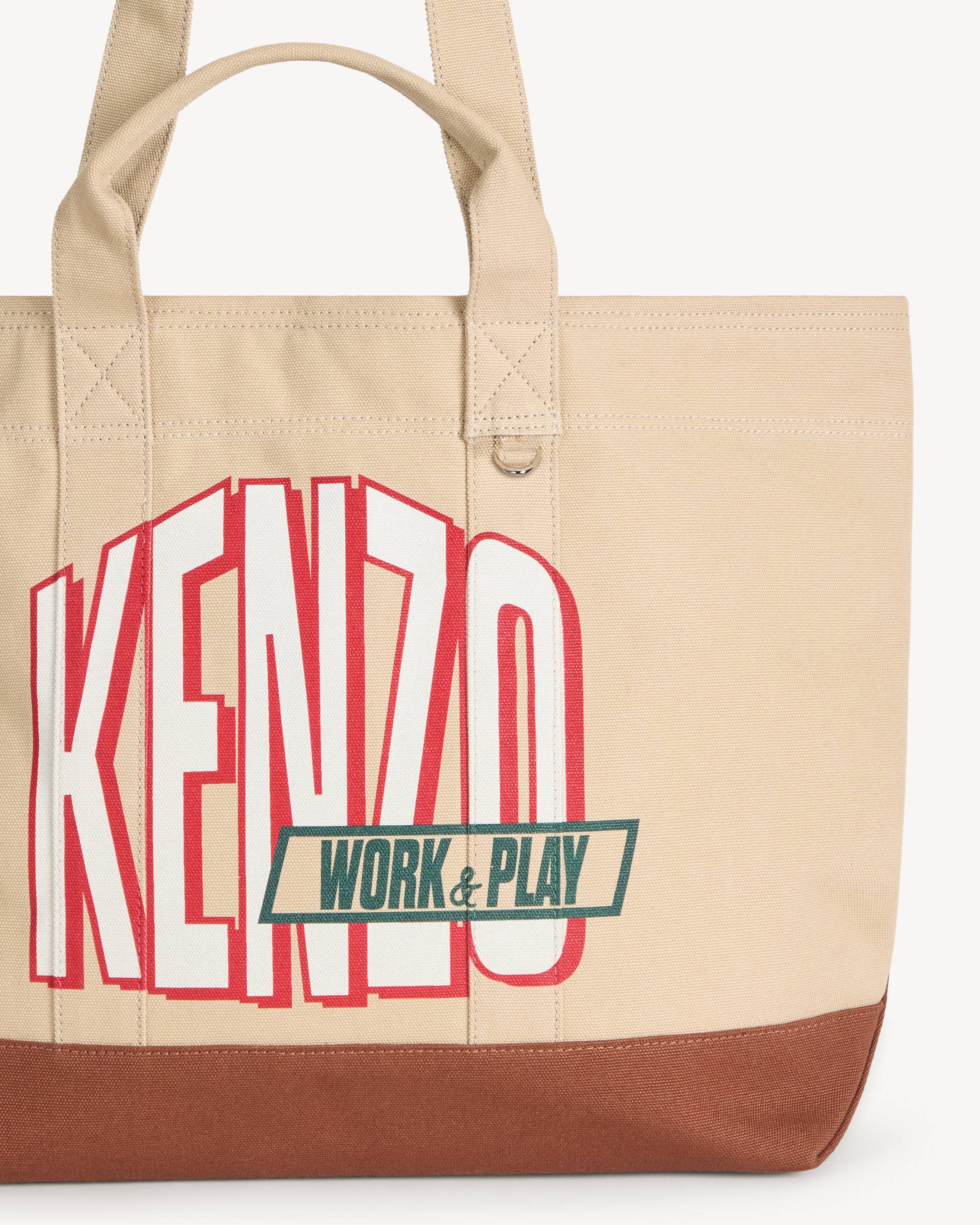 'KENZO Work And Play' ラージ トートバッグ