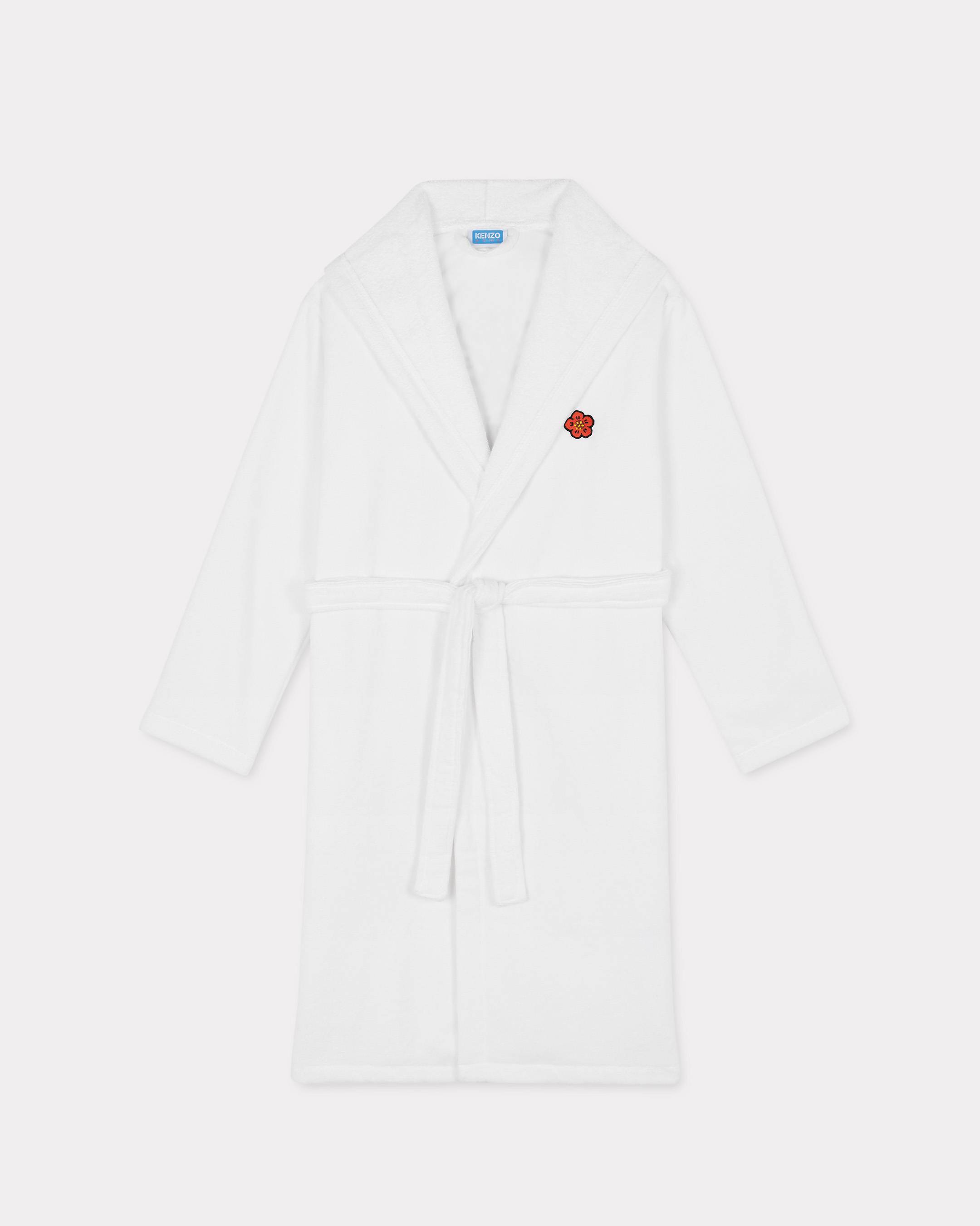 KENZO Peignoir Brodé 'K Boke', , Blanc, L