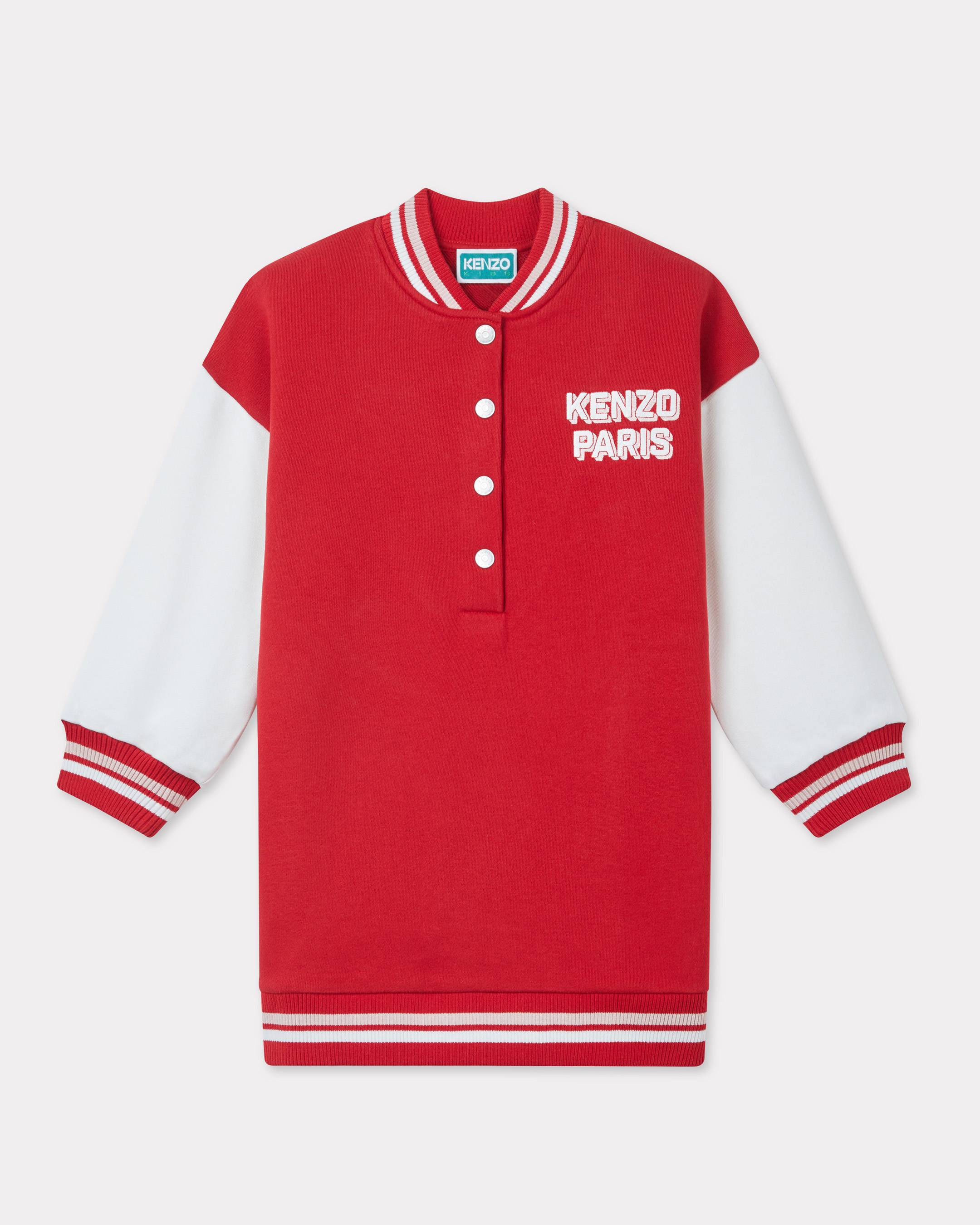 Embroidered Cotton Dress KENZO Kids embroidered-cotton-dress-kenzo-kids