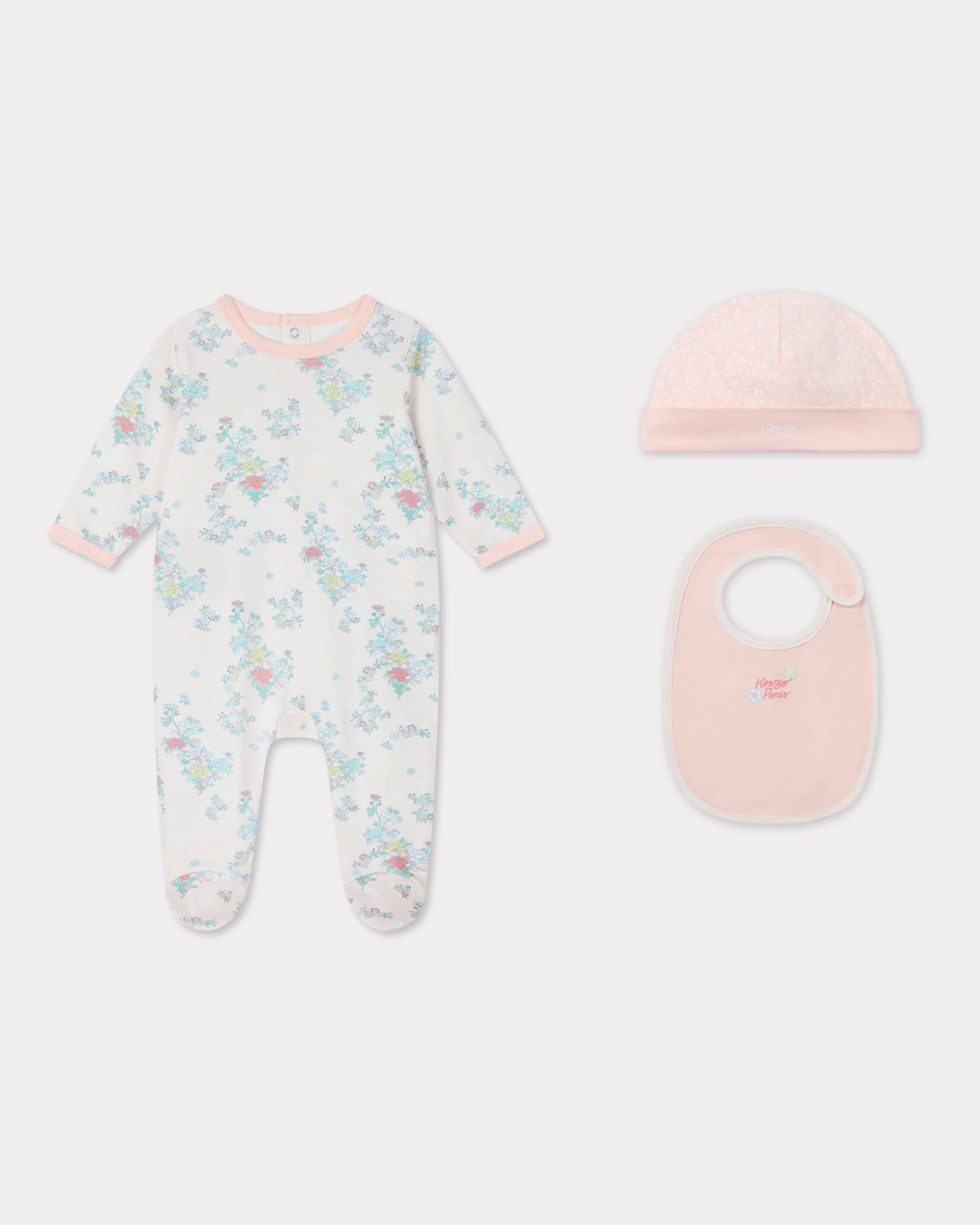 Kenzo Enfants Ensemble Pour Nouveau Né En Coton Unisexe Rose Pastel - 12m