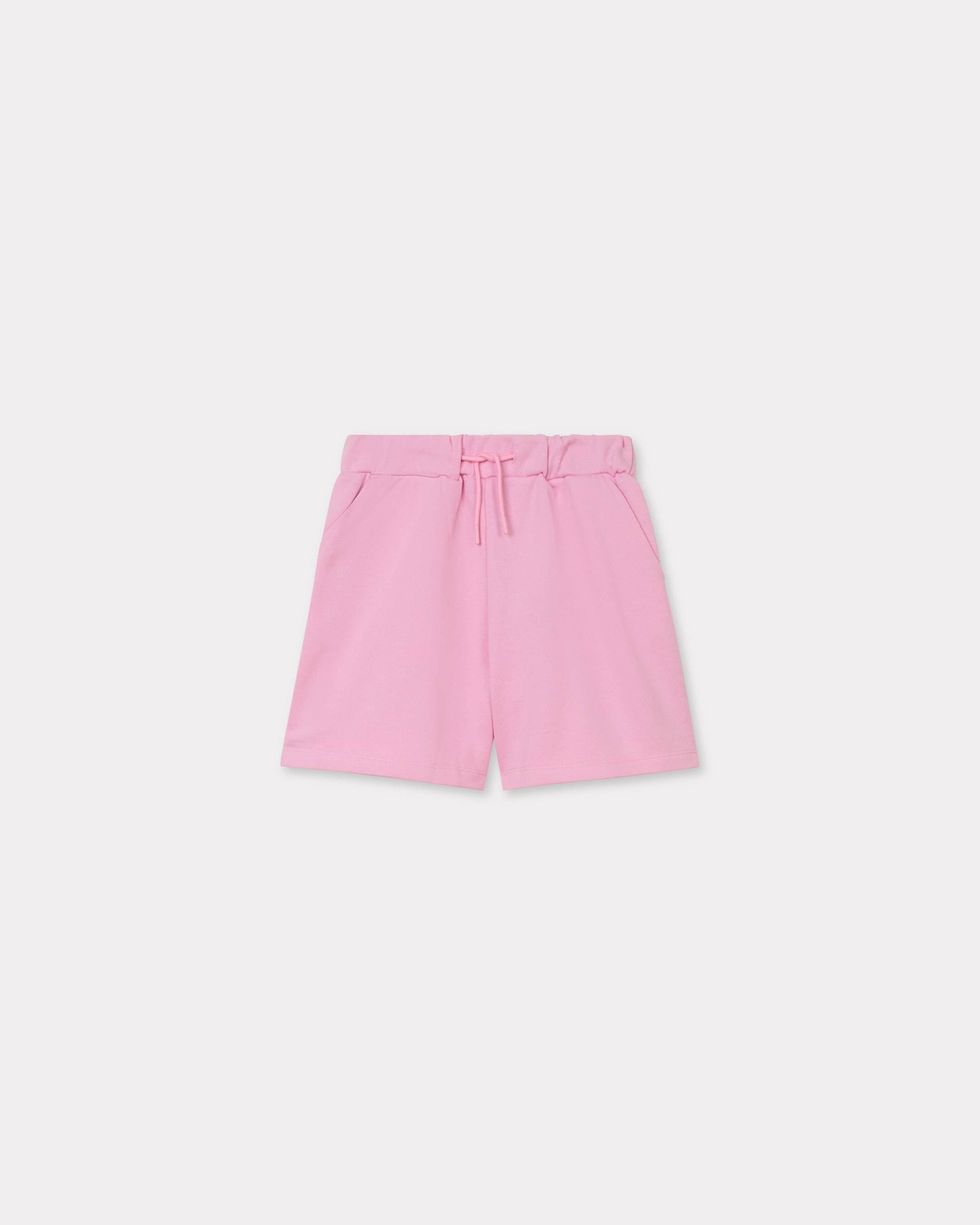 KENZO Kids Cotton Shorts, Kids, Pink, Size 4Yrs,