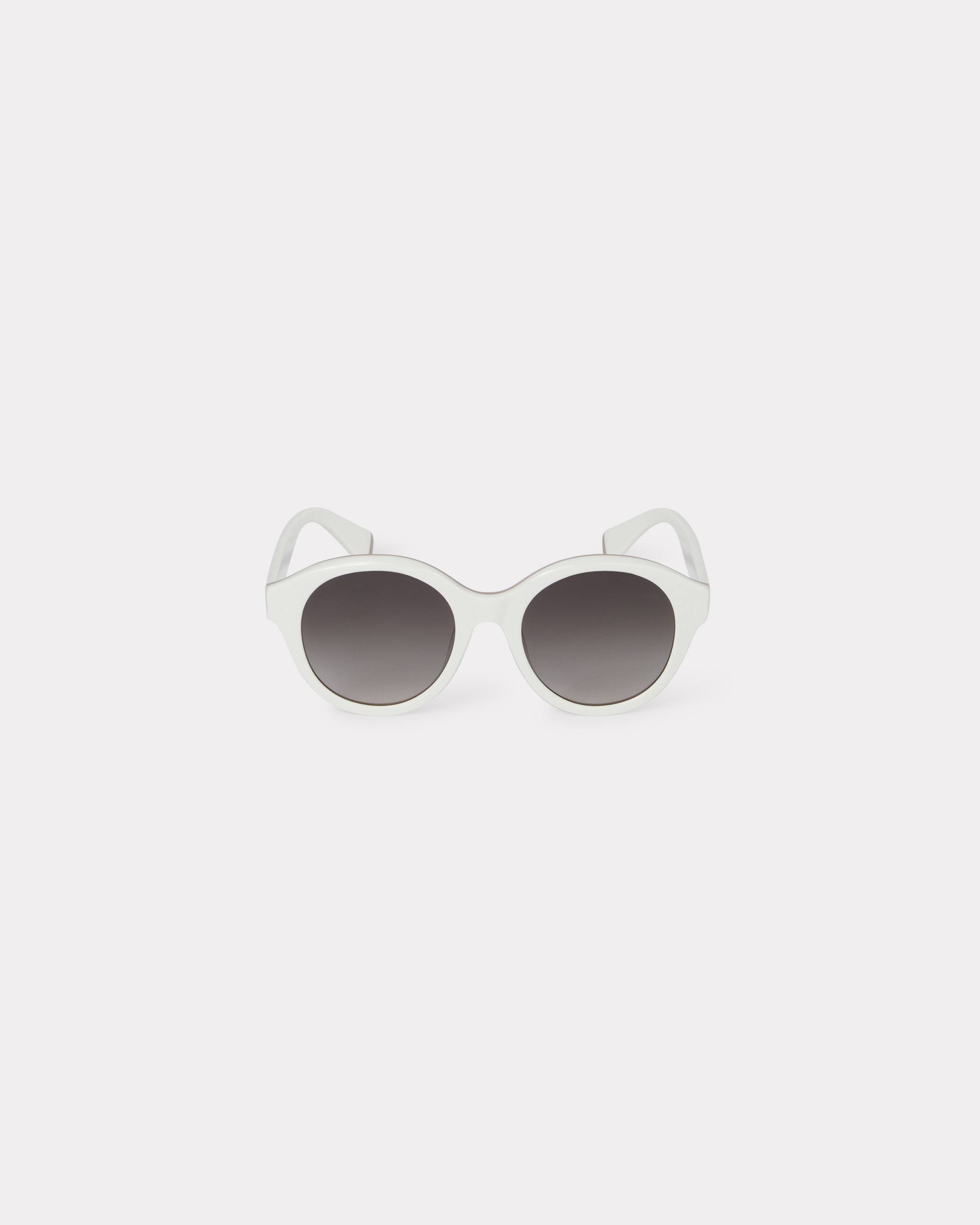 KENZO Women's Sunglasses, Woman, Cream, Acetate