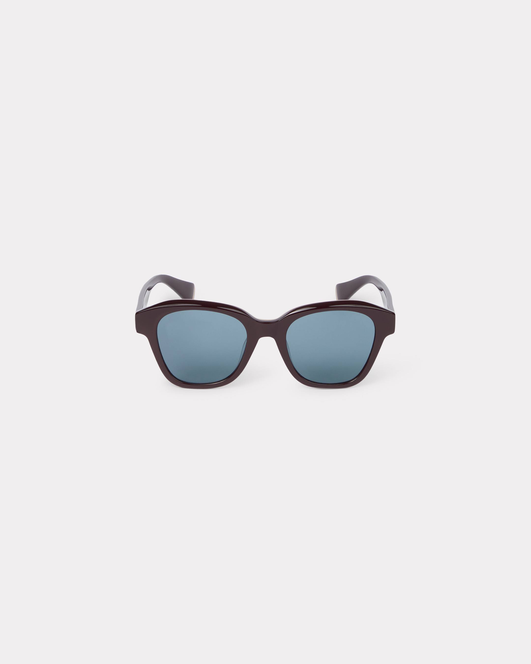KENZO Unisex Sunglasses, Man, Bordeaux, Acetate